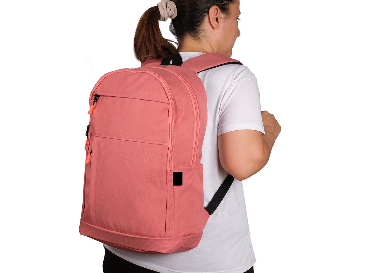 Bagacar 1131 Okul ve Günlük Laptop Bölmeli Sırt Çantası Pudra
