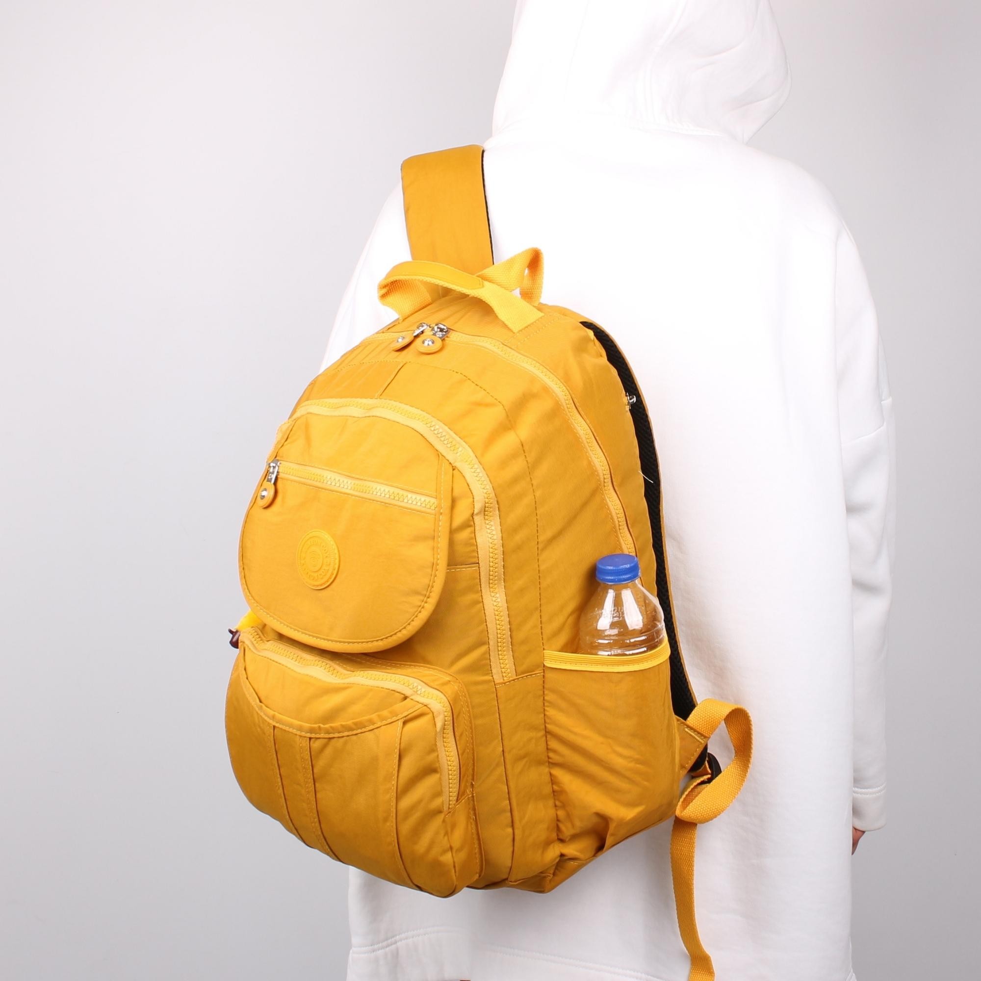 Kenyon Cox 8860 Sarı Unisex Klınkır Maymunlu Günlük ve Okul Sırt Çantası