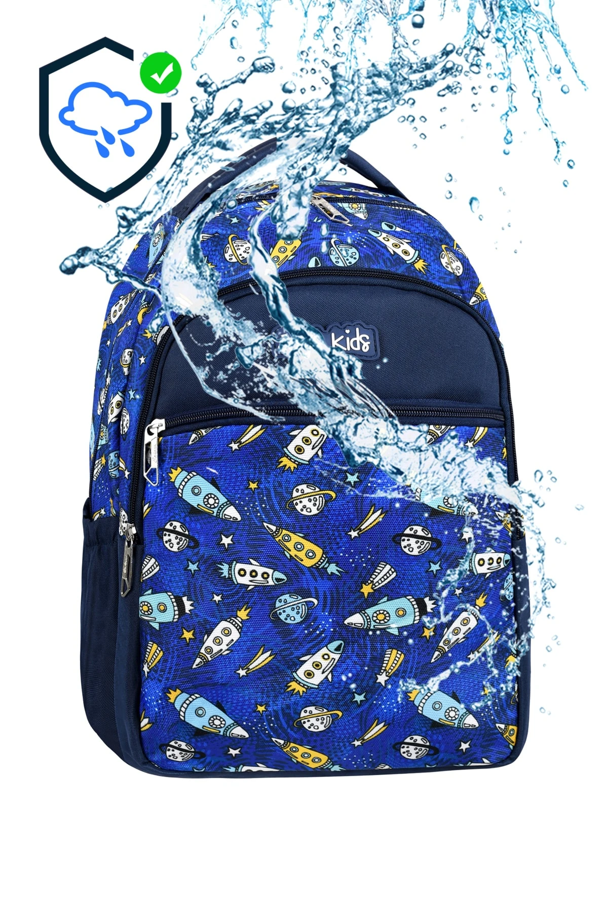 Bagacar Cakard Erkek Uzay Model Kalemlikli Beslenmeli Set Sırt Çantası