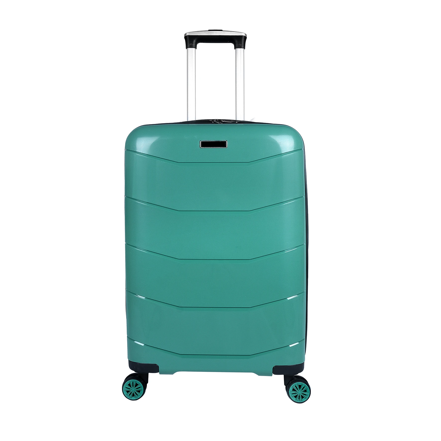 Bagacar Ultra Hafif Kırılmaz Silikon Orta Boy Valiz Yeşil+ETİKET HEDİYELİ!