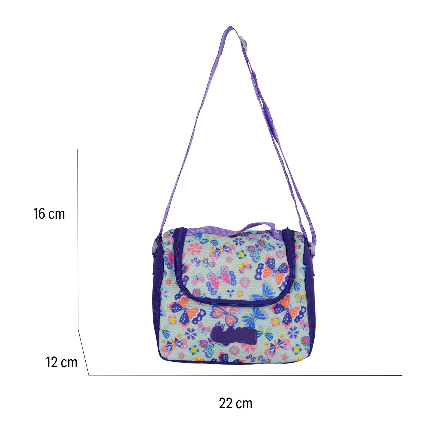 Bagacar Kids Kız Kelebek Model Kalemlikli Beslenmeli Set Sırt Çantası