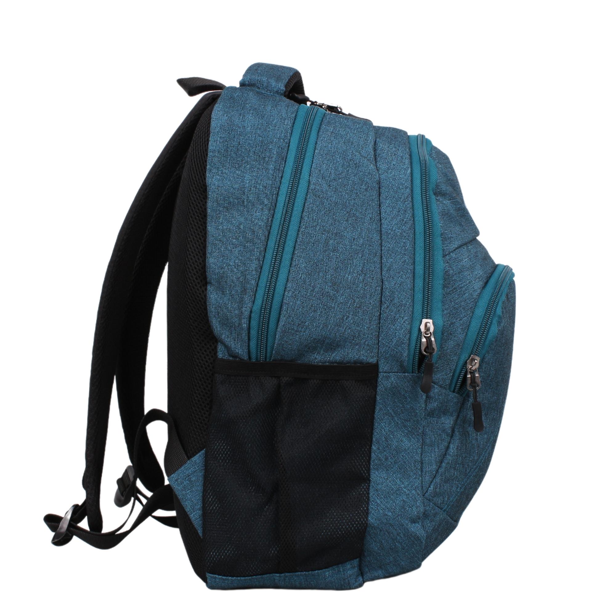 Bagacar IZ1130 Mavi Unisex Okul ve Günlük Sırt Çantası