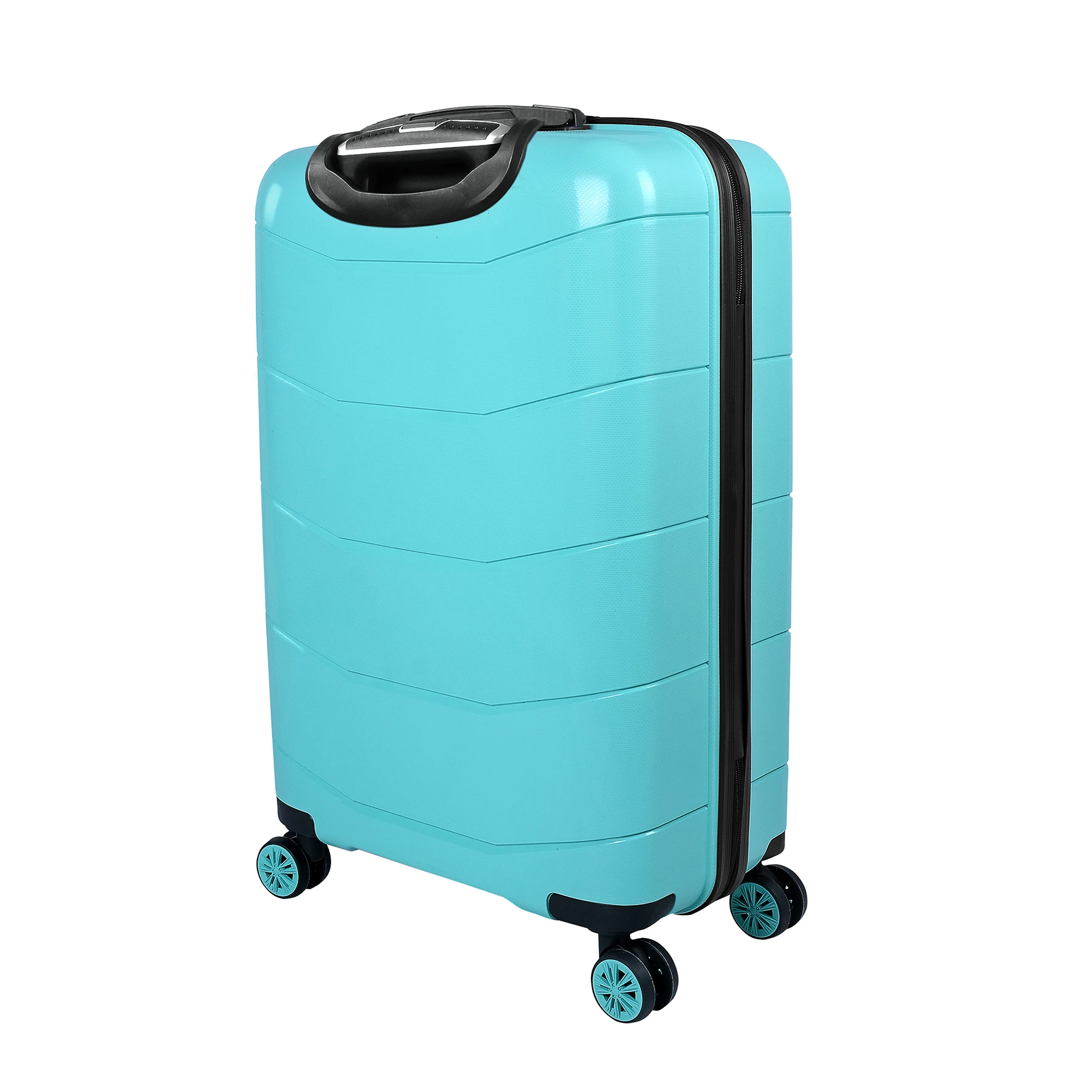 Bagacar Ultra Hafif Kırılmaz Silikon Orta Boy Valiz Mint+ETİKET HEDİYELİ!