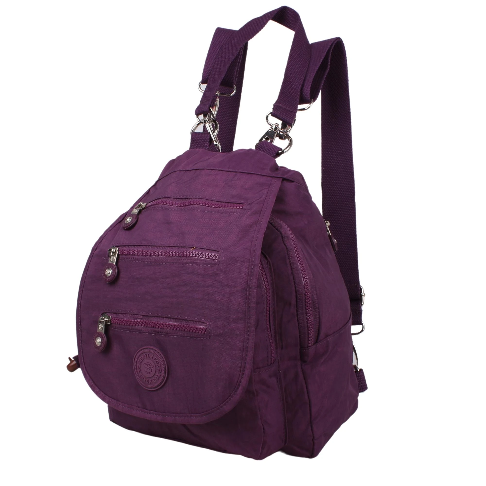 Kenyon Cox 8601 Mor Unisex Klınkır Maymunlu Günlük Kol ve Sırt Çantası