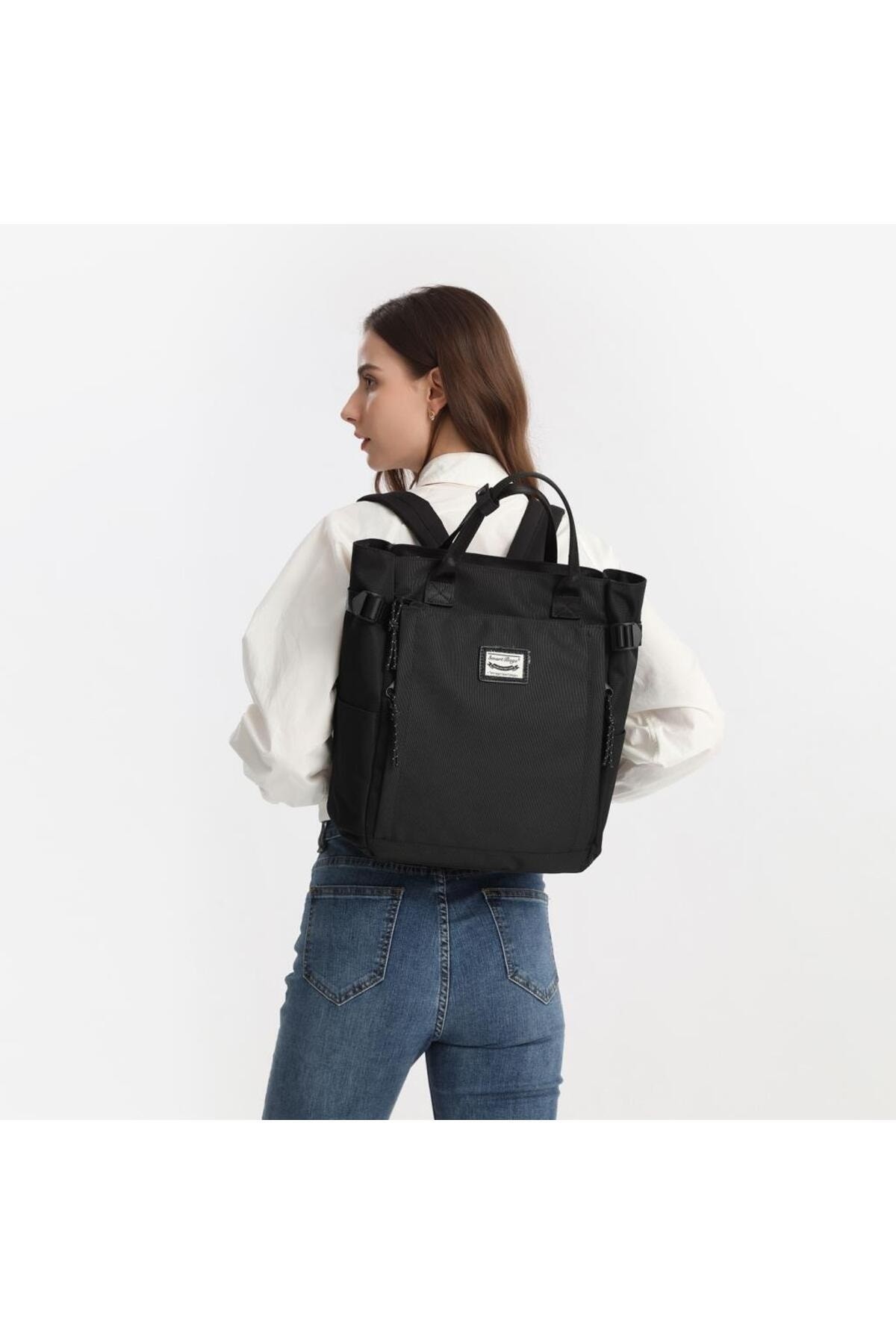 Bagacar Smart Bag 3194 Okul ve Günlük Laptop Bölmeli Sırt Çantası Yeşil