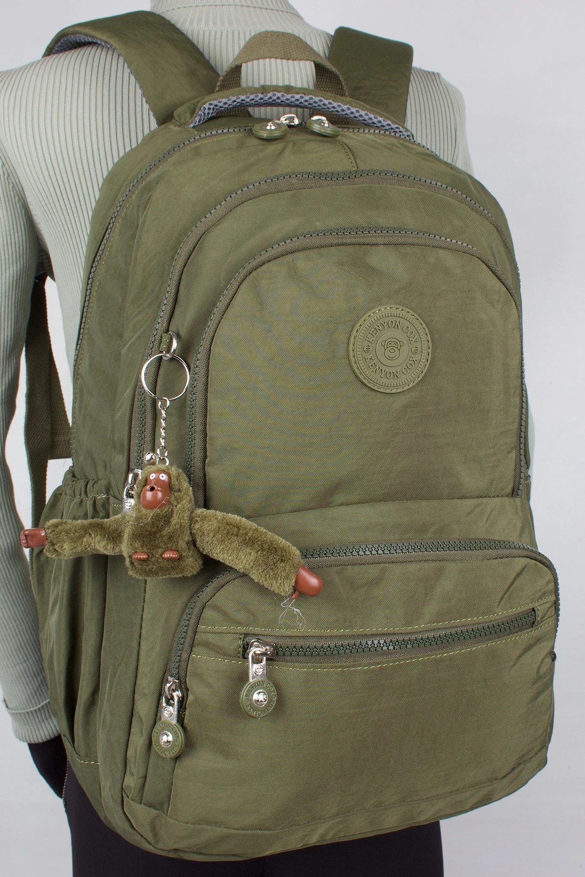 Kenyon 1820 Unisex Klinkır Kumaş Sırt Çantası Haki