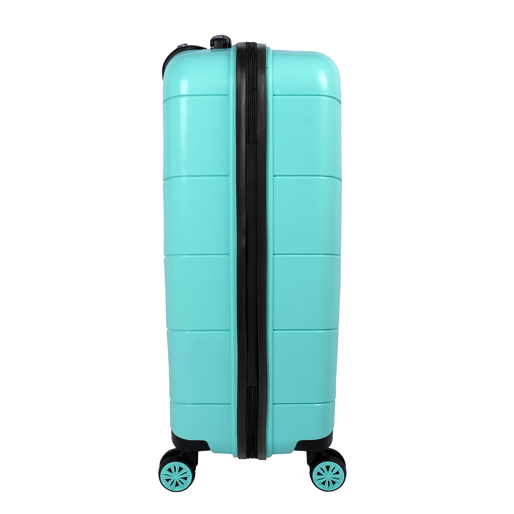 Bagacar Ultra Hafif Kırılmaz Silikon Orta Boy Valiz Mint+ETİKET HEDİYELİ!