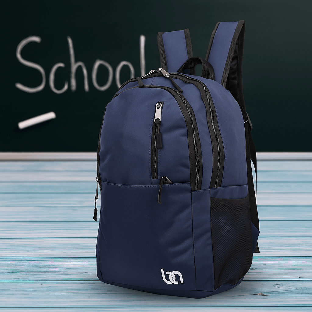 Bagacar Mnt Cepli Lacivert Unisex Okul ve Günlük Sırt Çantası