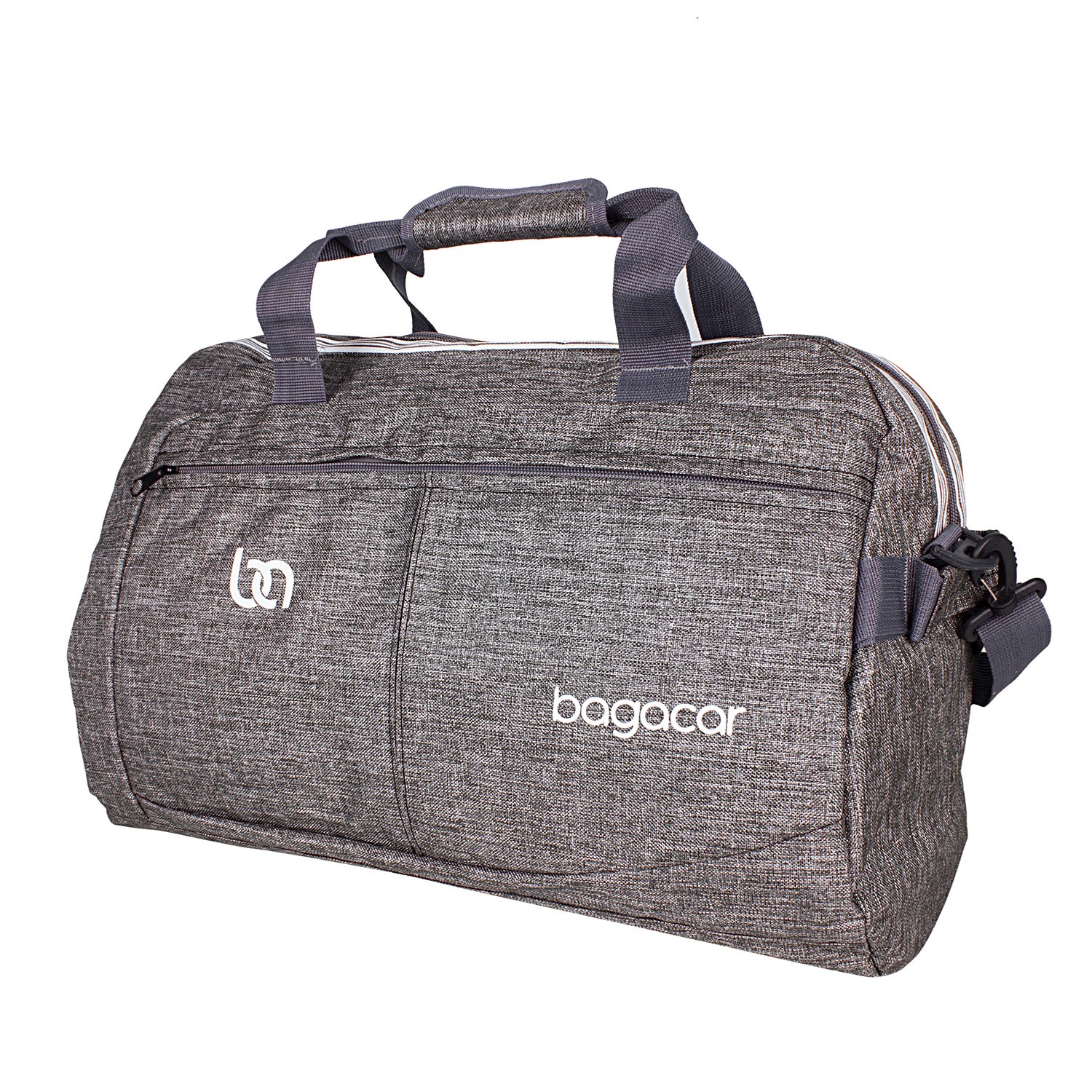 Bagacar Büyük Boy Spor ve Seyahat Çantası Gri