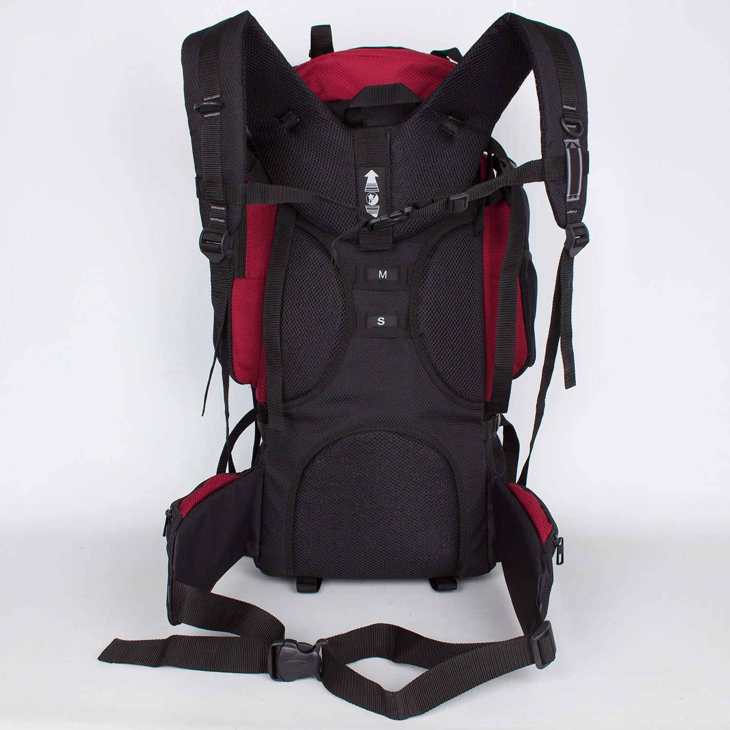 Bagacar 80 Litre Kırmızı Profesyonel Dağcı Sırt Çantası