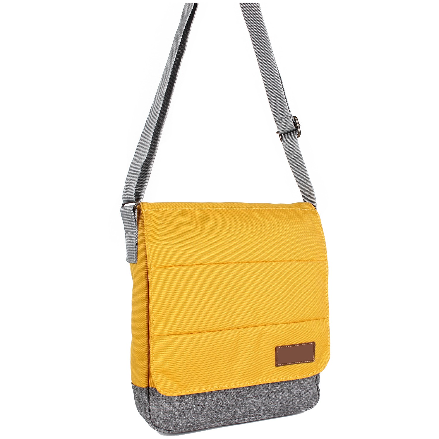 Bagacar Sarı Unisex 13" 14" Laptop Mac Air Postacı Çantası