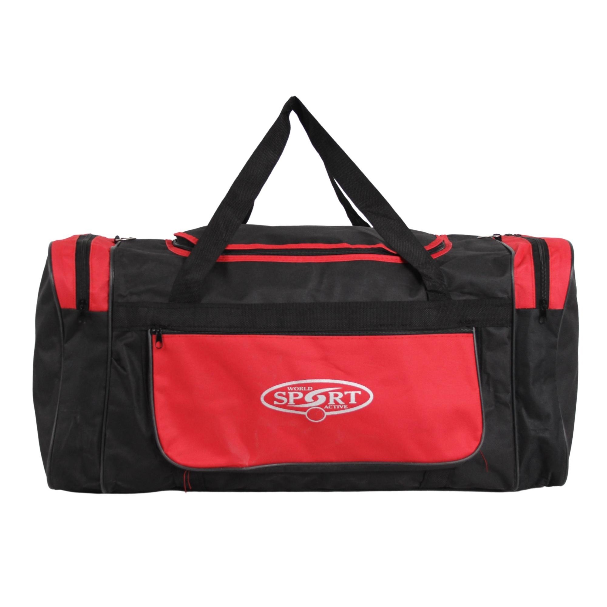 Bagacar 80 Cm Kırmızı Spor Çanta ve Seyahat El Valizi Çantası