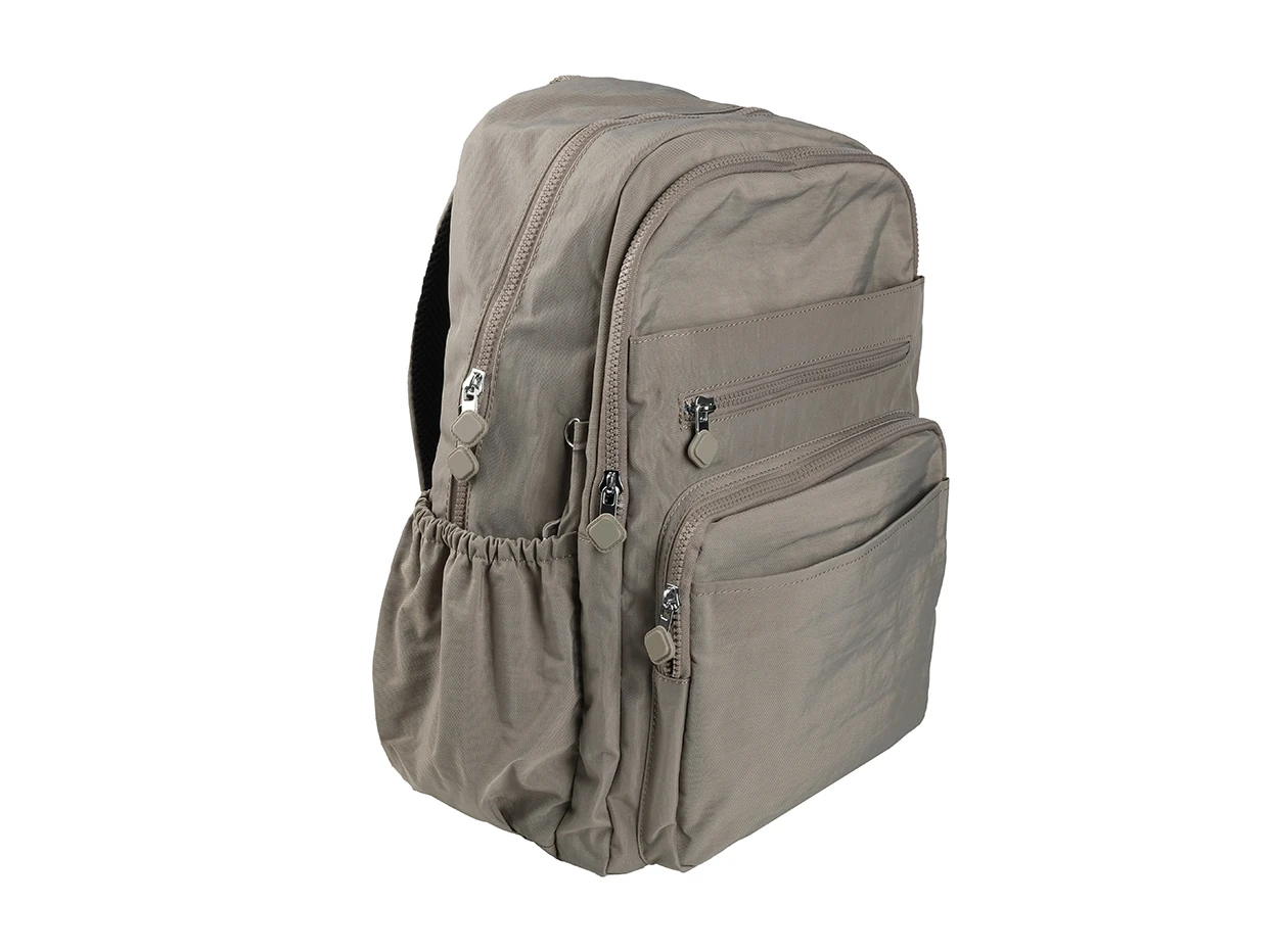 Bagacar 1095 Su Geçirmez İthal Krinkıl Kumaş Laptop Bölmeli Okul ve Günlük Sırt Çantası