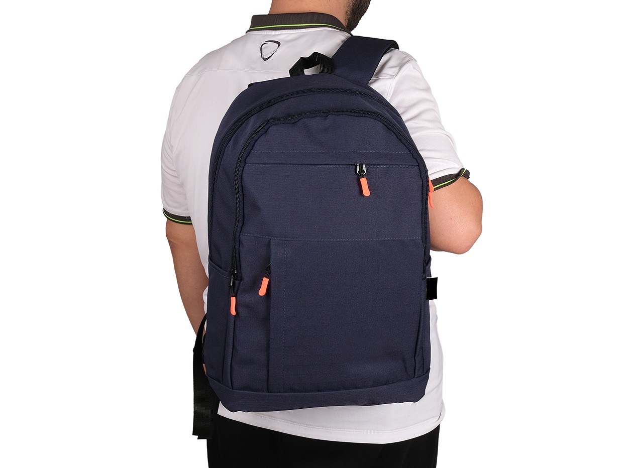 Bagacar 1131 Okul ve Günlük Laptop Bölmeli Sırt Çantası Lacivert