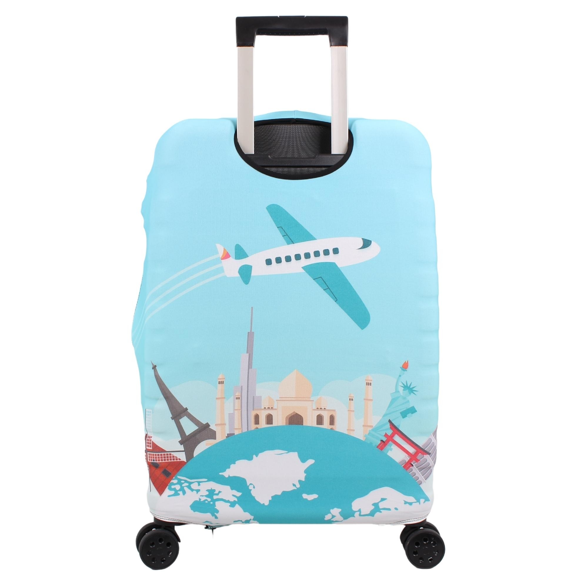 Bagacar Plane Kabin Boy Valiz için Valiz Kılıfı