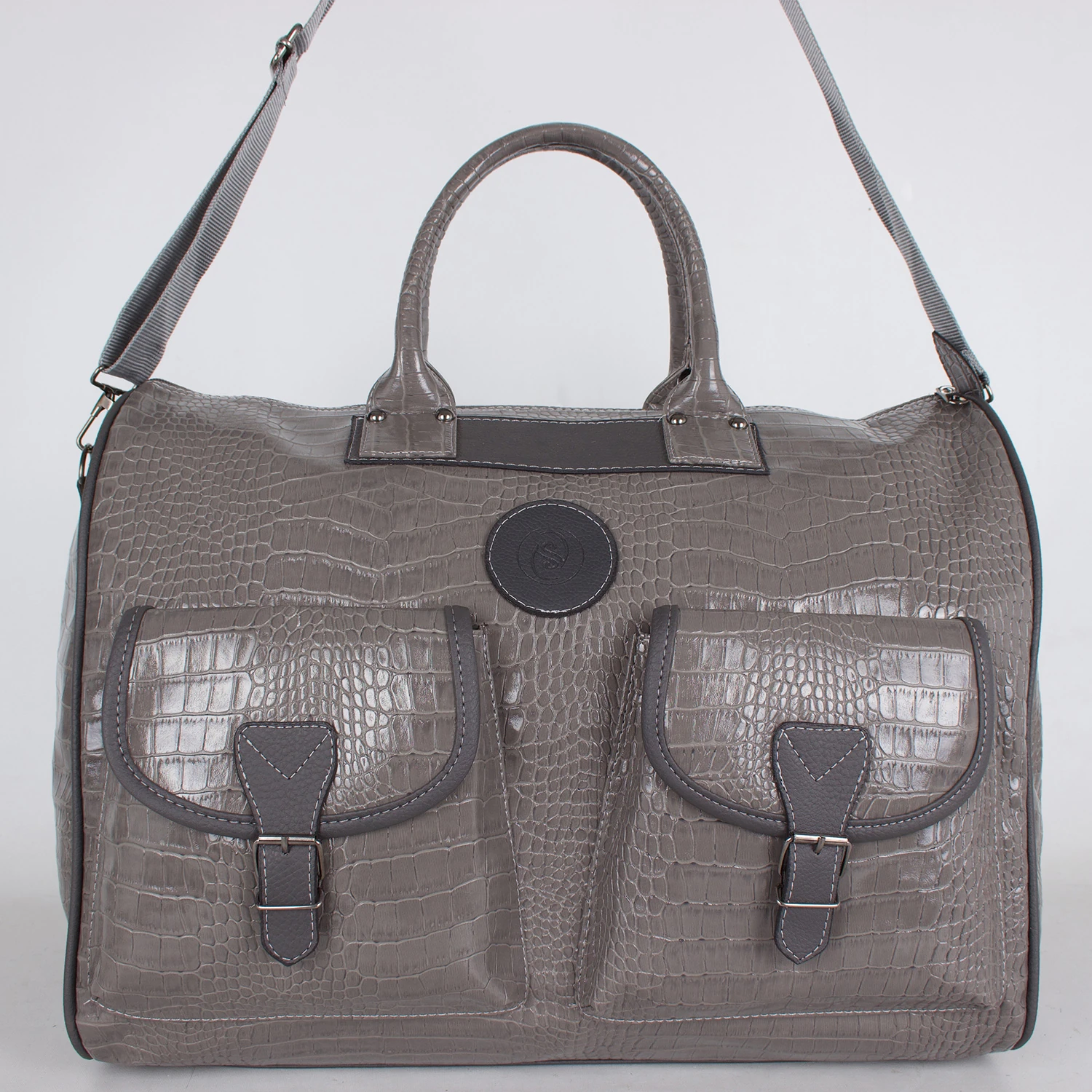 Bagacar Geniş El Bavulu ve Seyahat Çantası Gri