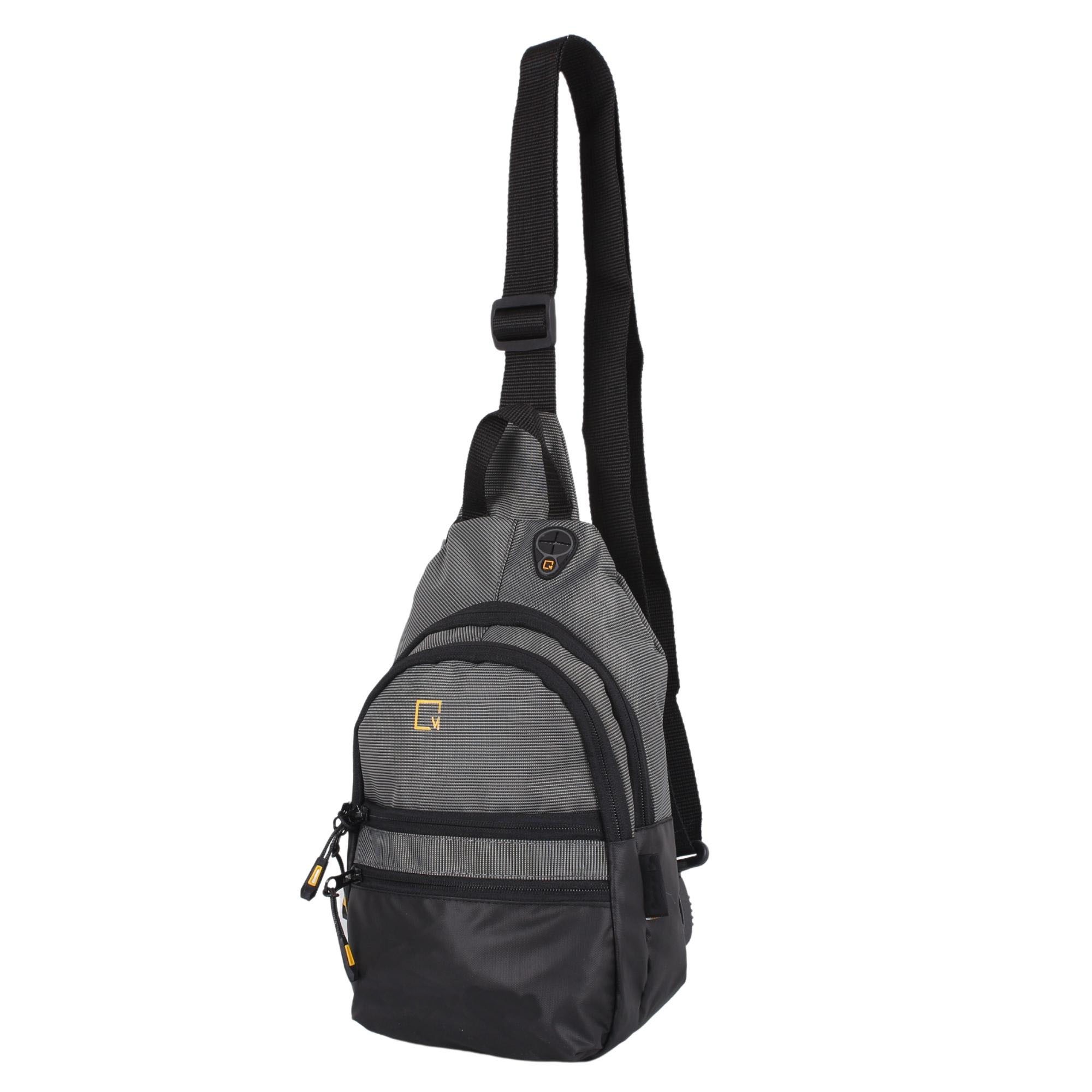 Bagacar Mega Model 1033 Gri Unisex Body Bag Omuz Çantası