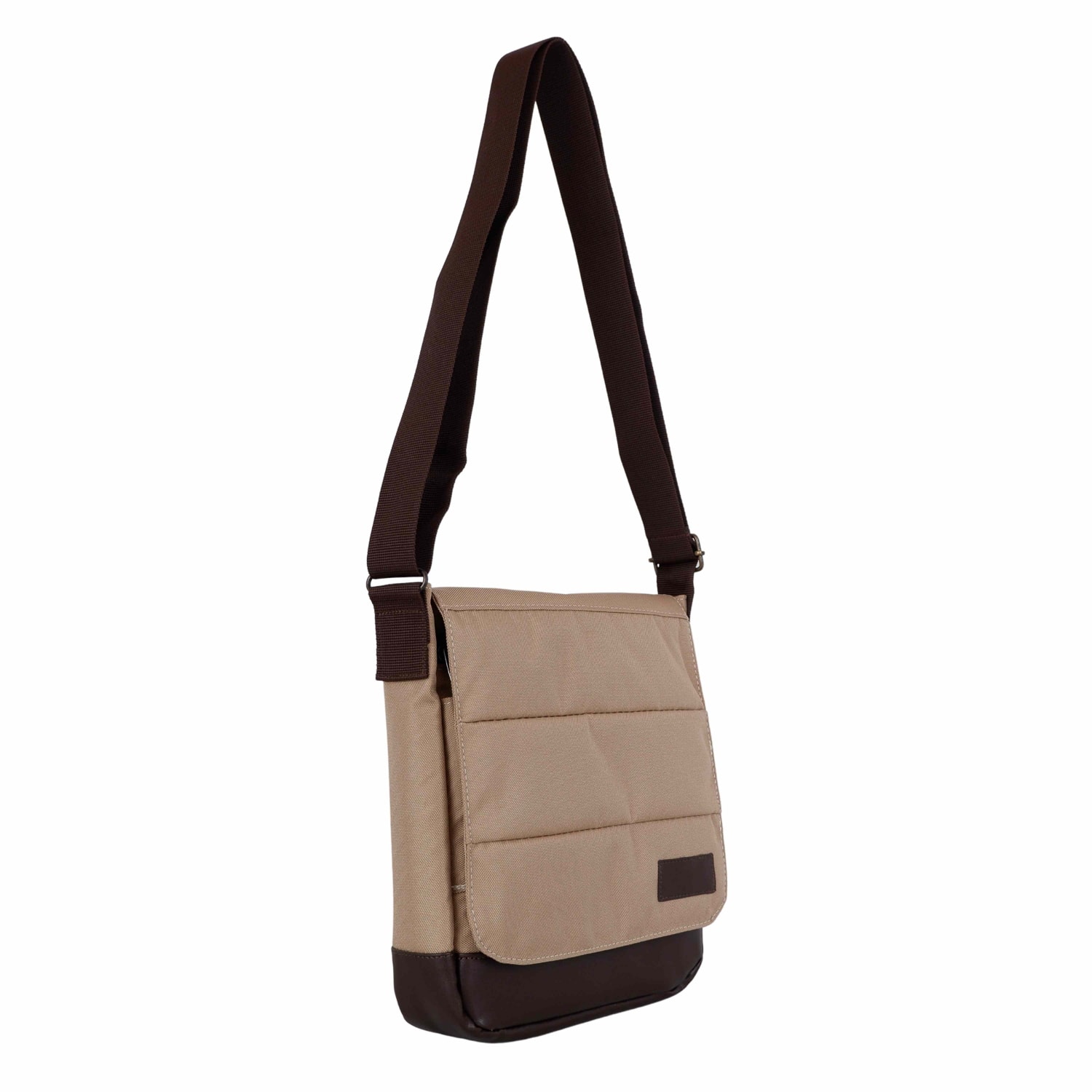 Bagacar Bej Unisex 9" 10" iPad ve Tabletli Postacı Çantası