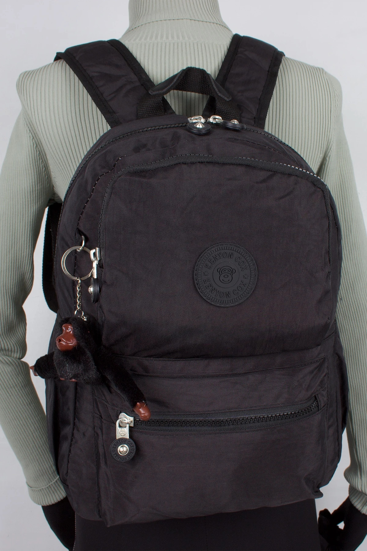 Kenyon 8831 Unisex Klinkır Kumaş Sırt Çantası Siyah