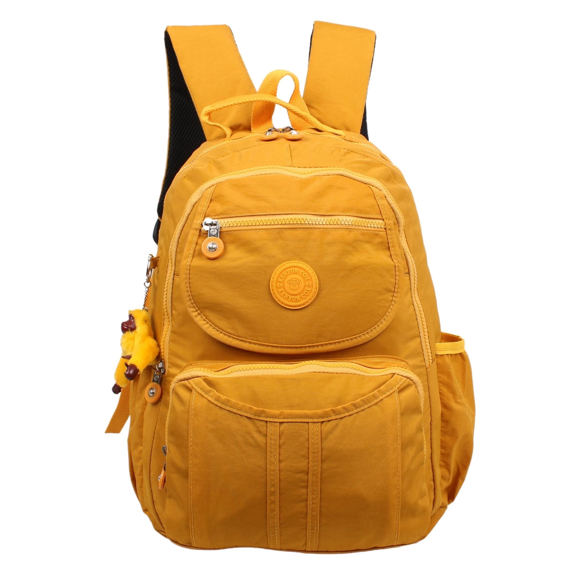 Kenyon Cox 8860 Sarı Unisex Klınkır Maymunlu Günlük ve Okul Sırt Çantası