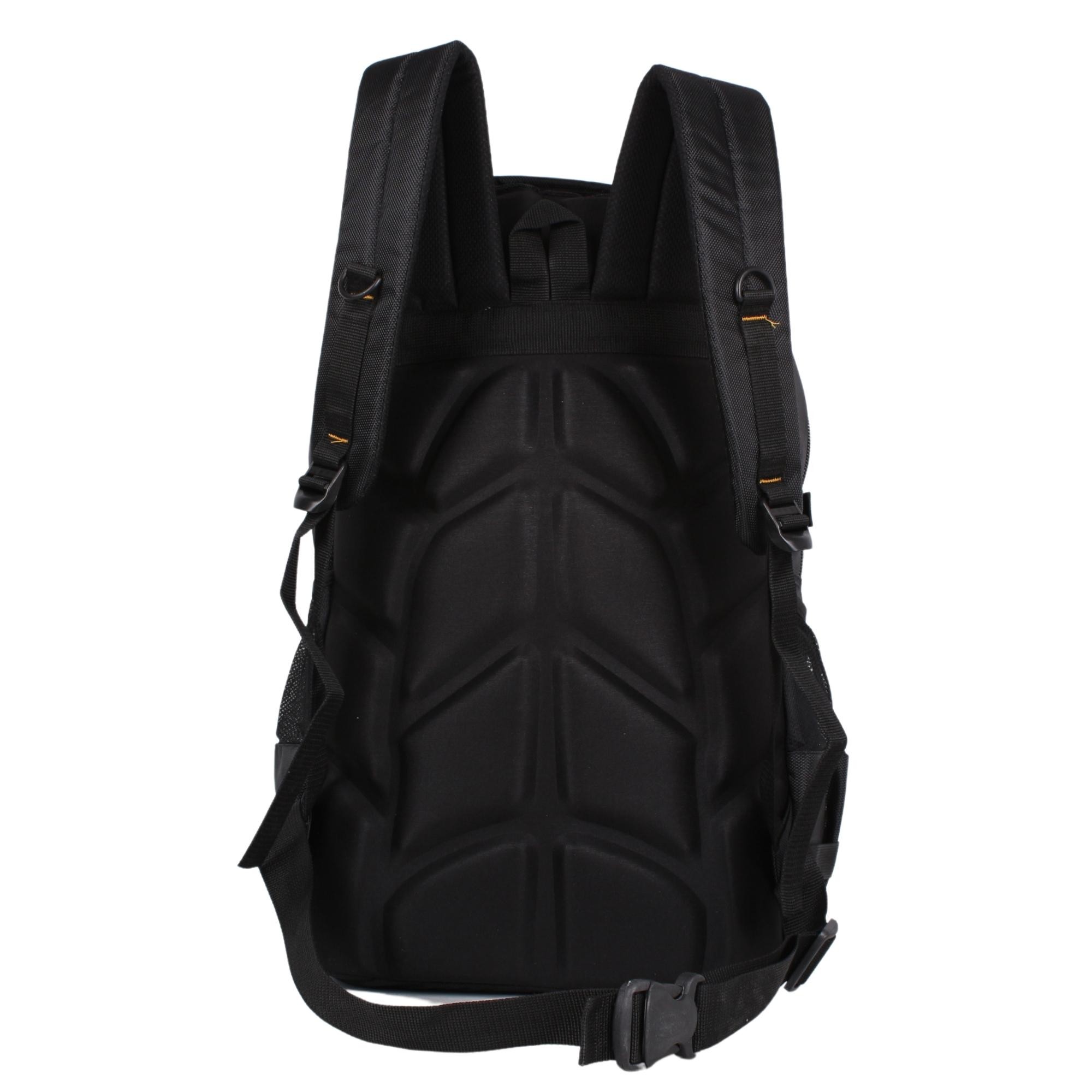 Bagacar IZDAG Siyah Siyah Seyahat Sırt Çantası 60 LT 17" Laptop Bölmeli