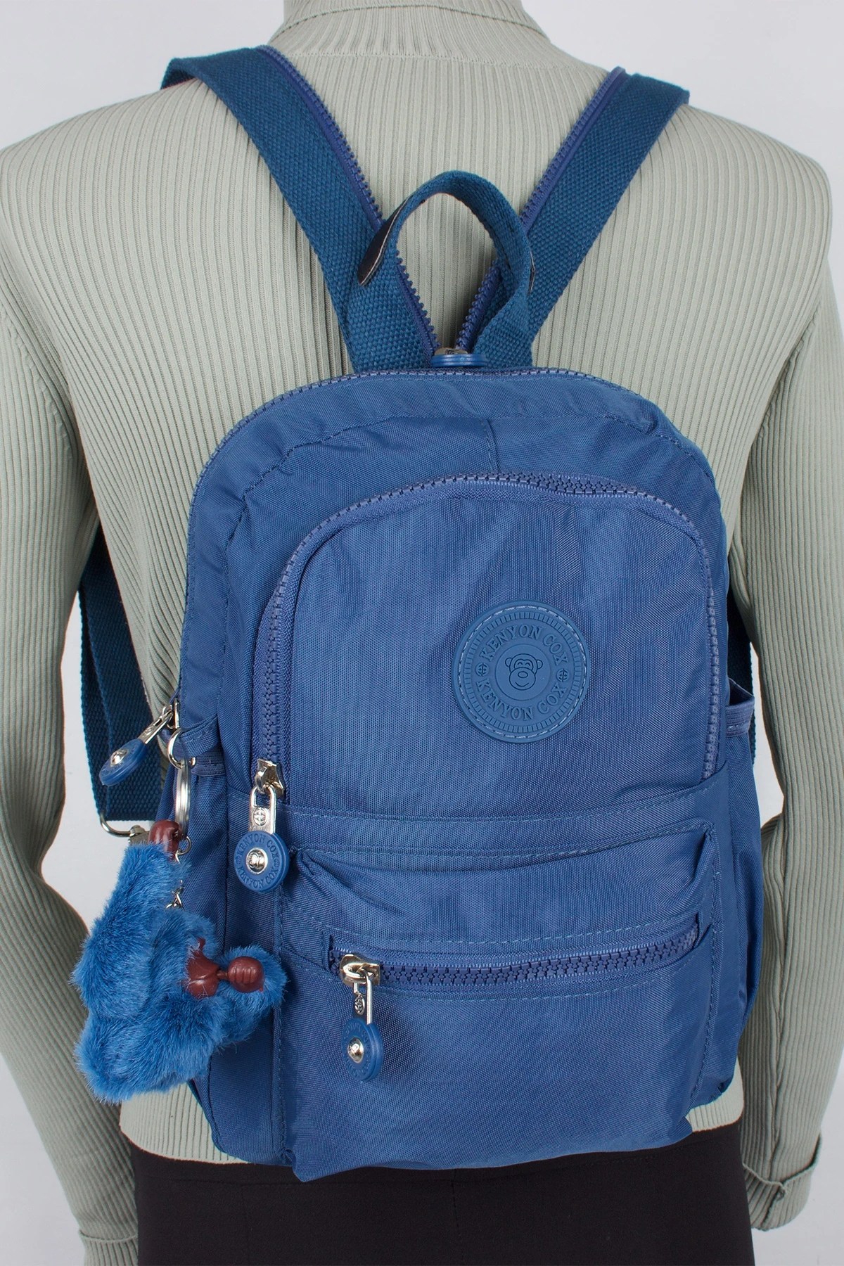 Kenyon 8820 Bayan Klinkır Kumaş Sırt Çantası Mavi