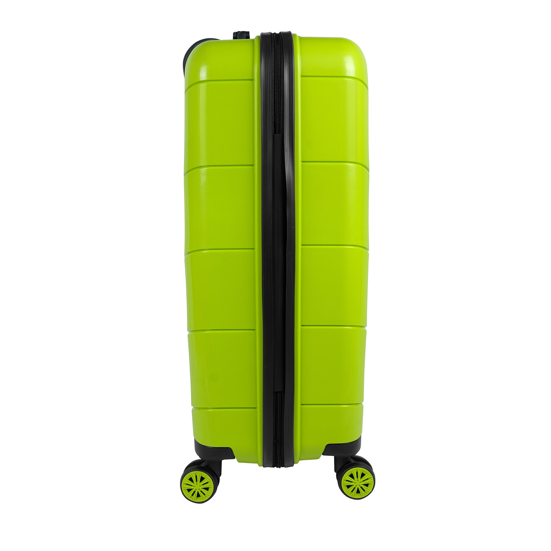 Bagacar Ultra Hafif Silikon 3lü Set Valiz Fıstık Yeşili+ETİKET HEDİYELİ!