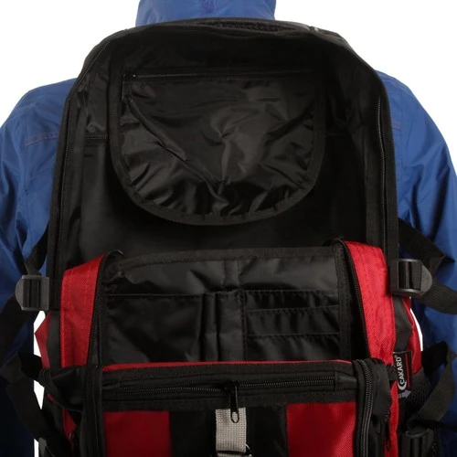Cakard 901 Büyük Boy 17-18 Laptoplu Sırt Çantası 65 LT Kırmızı