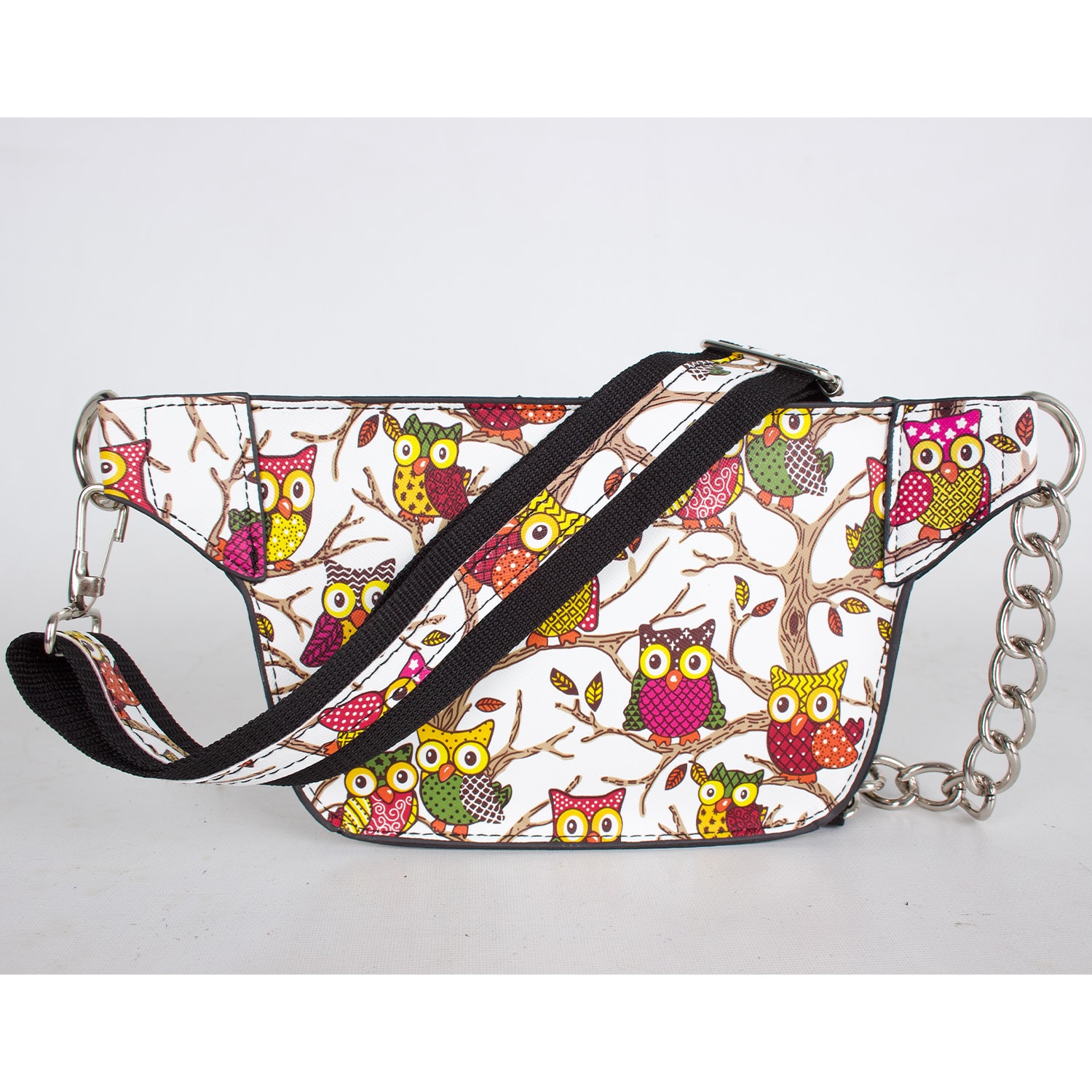 Bagacar Fashion Tulum Gögüs Bel Çantası Kuşlu