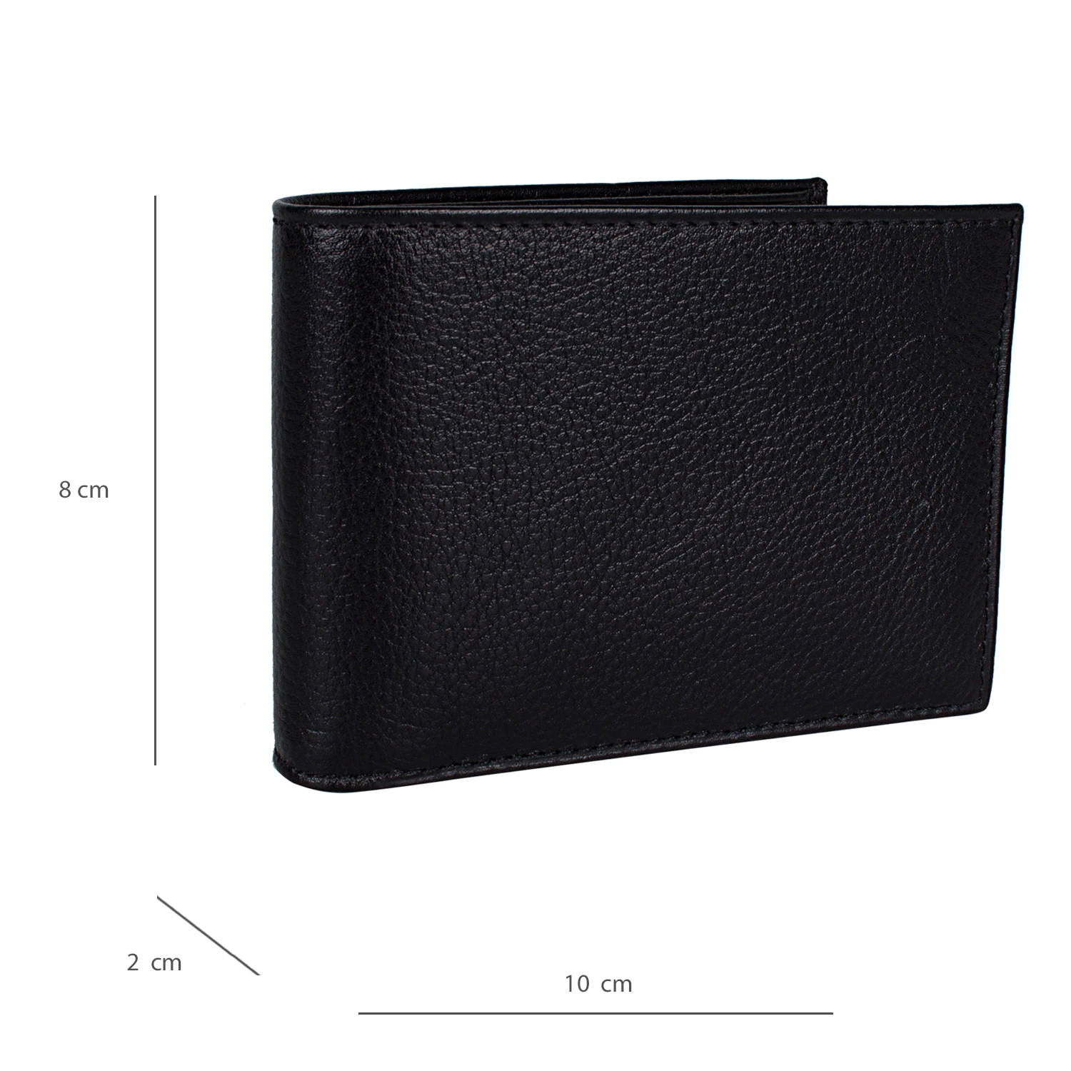 Bagacar 5010 Hakiki Deri Cüzdan Siyah Renk