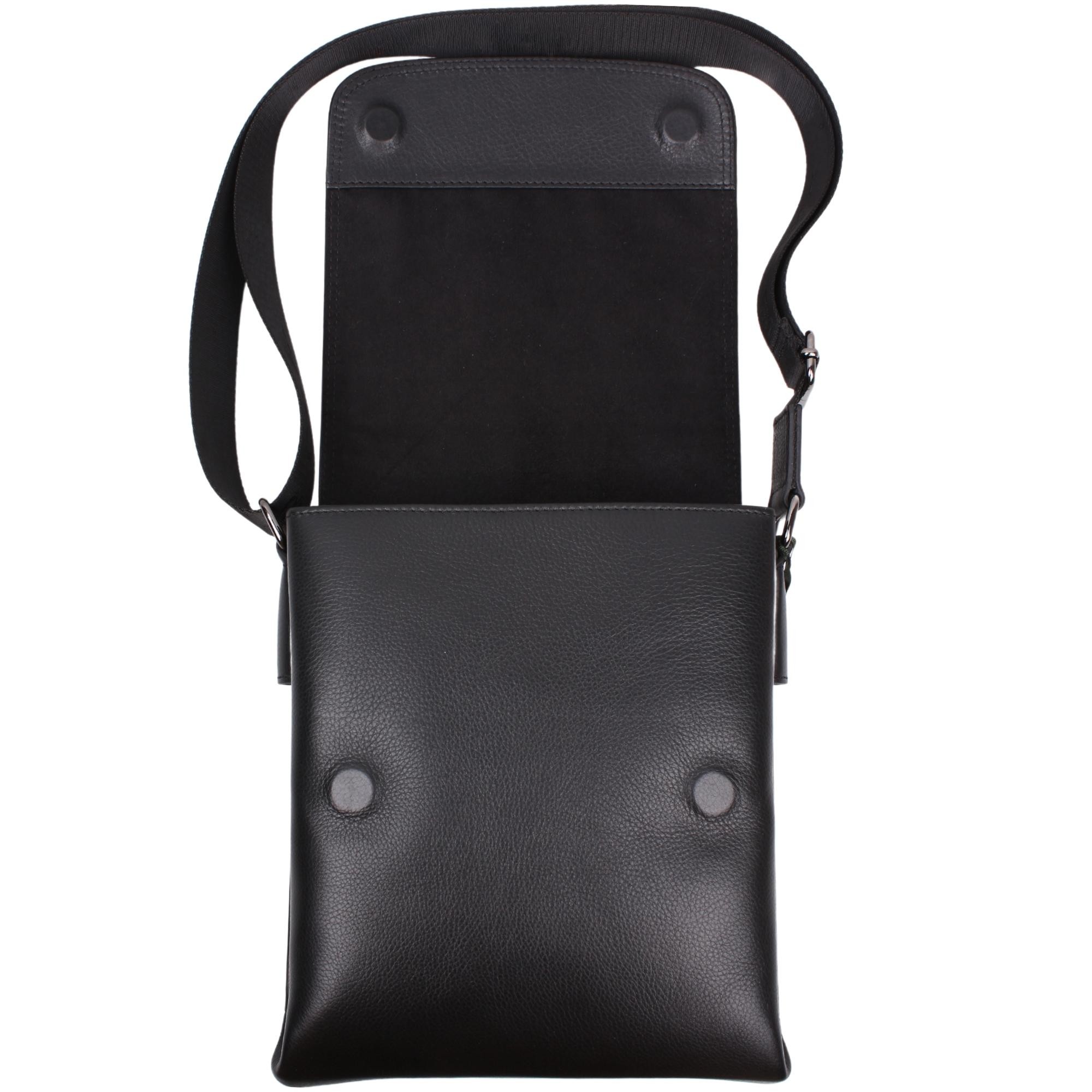 Legend Leather 4261 Siyah Hakiki Deri Erkek Postacı Çanta