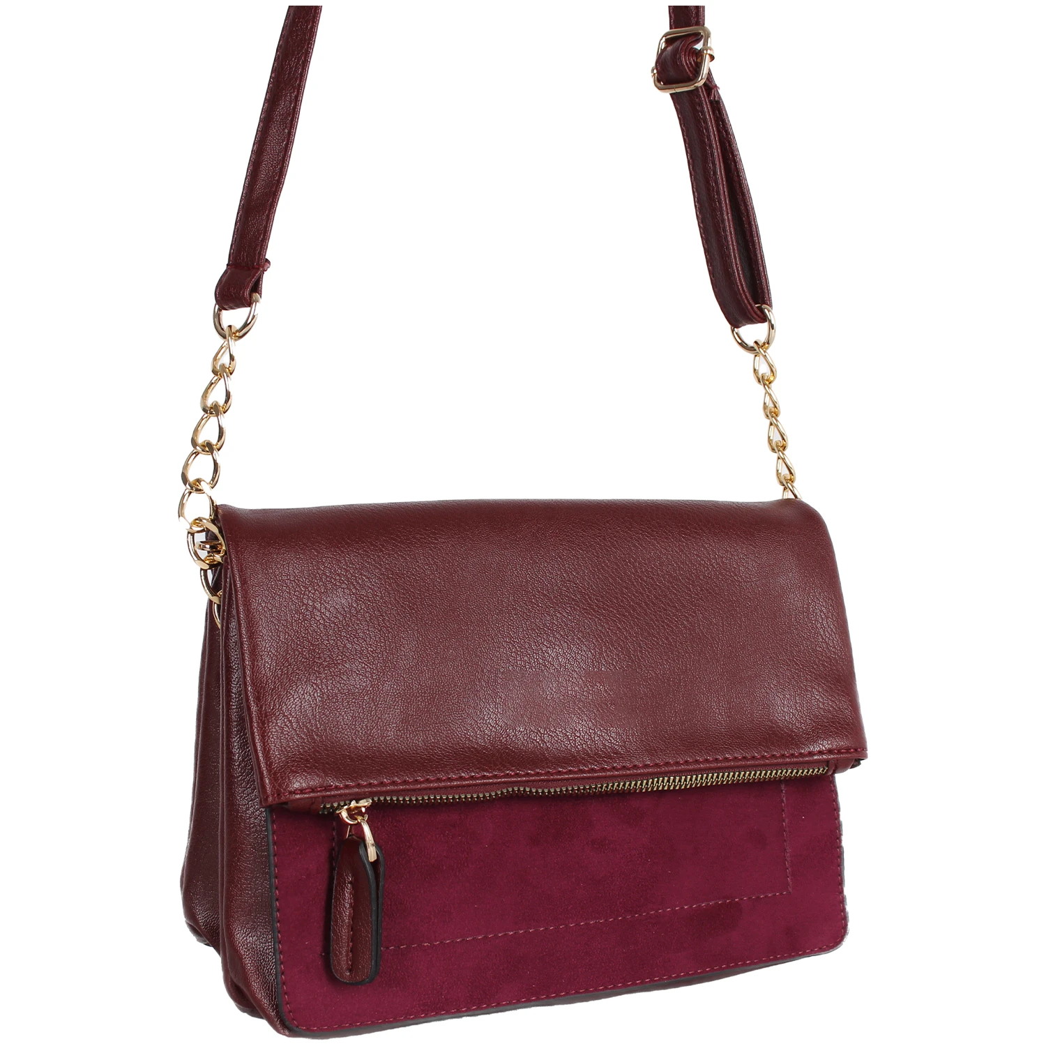 Bagacar 1349 Bordo Bayan Paraşut Çapraz Omuz Çantası