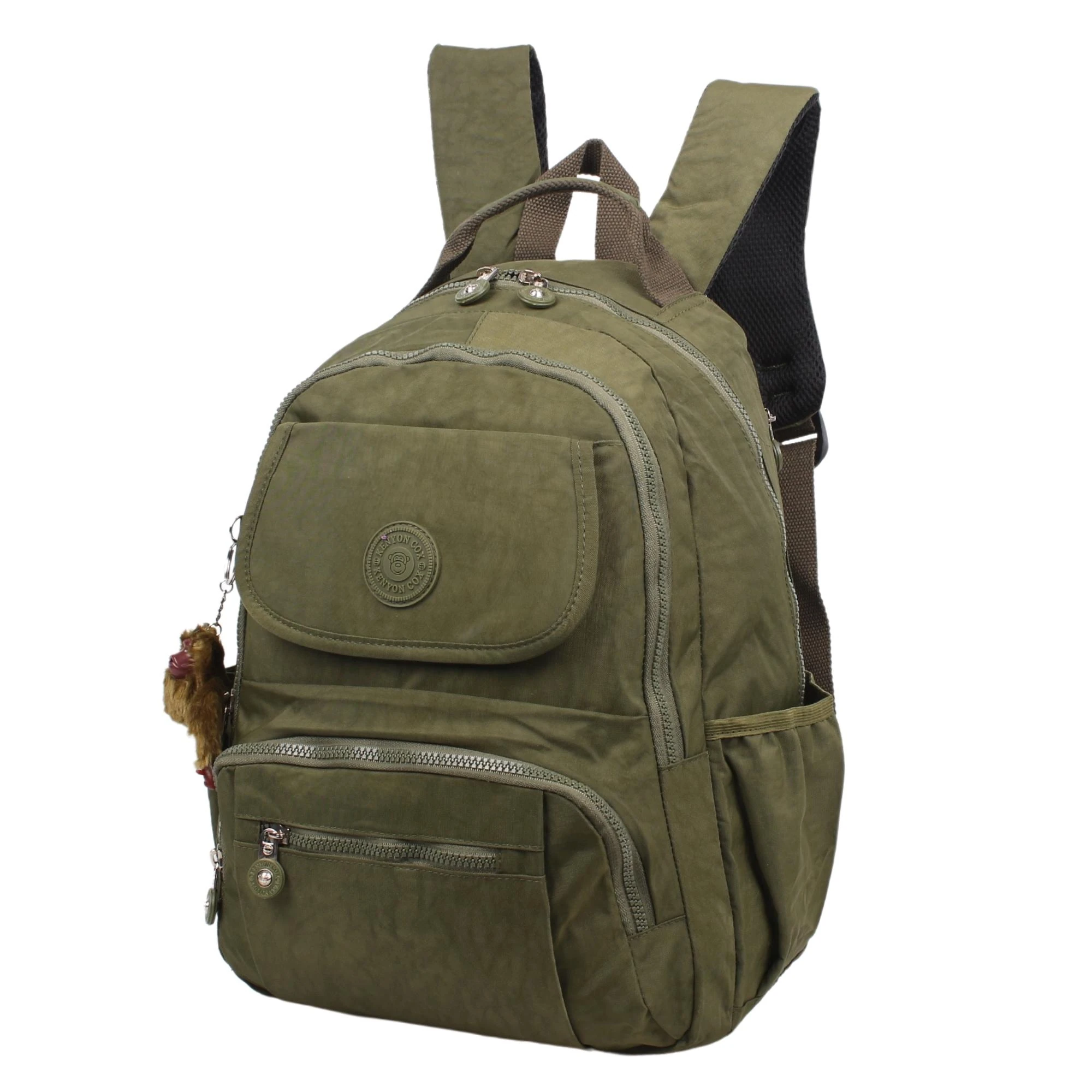 Bagacar Kenyon Cox 8866 Yeşil Unisex Klinkır Kumaş Sırt Çantası