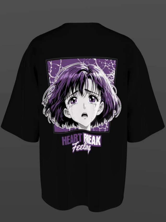 DAWN Purple Mirage Oversize Premium Tshirt