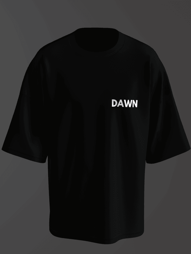 DAWN Wings Of Dawn Oversize Premium Tshirt