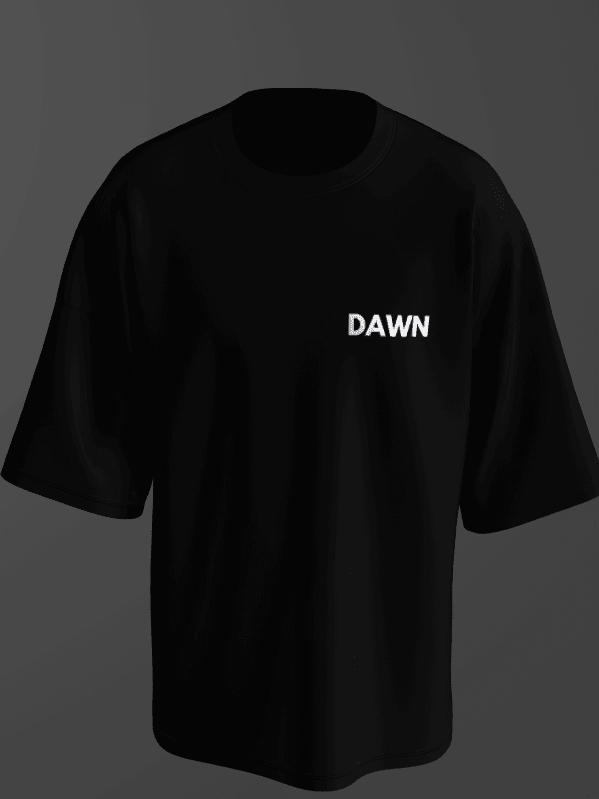 DAWN Wings Of Dawn Oversize Premium Tshirt