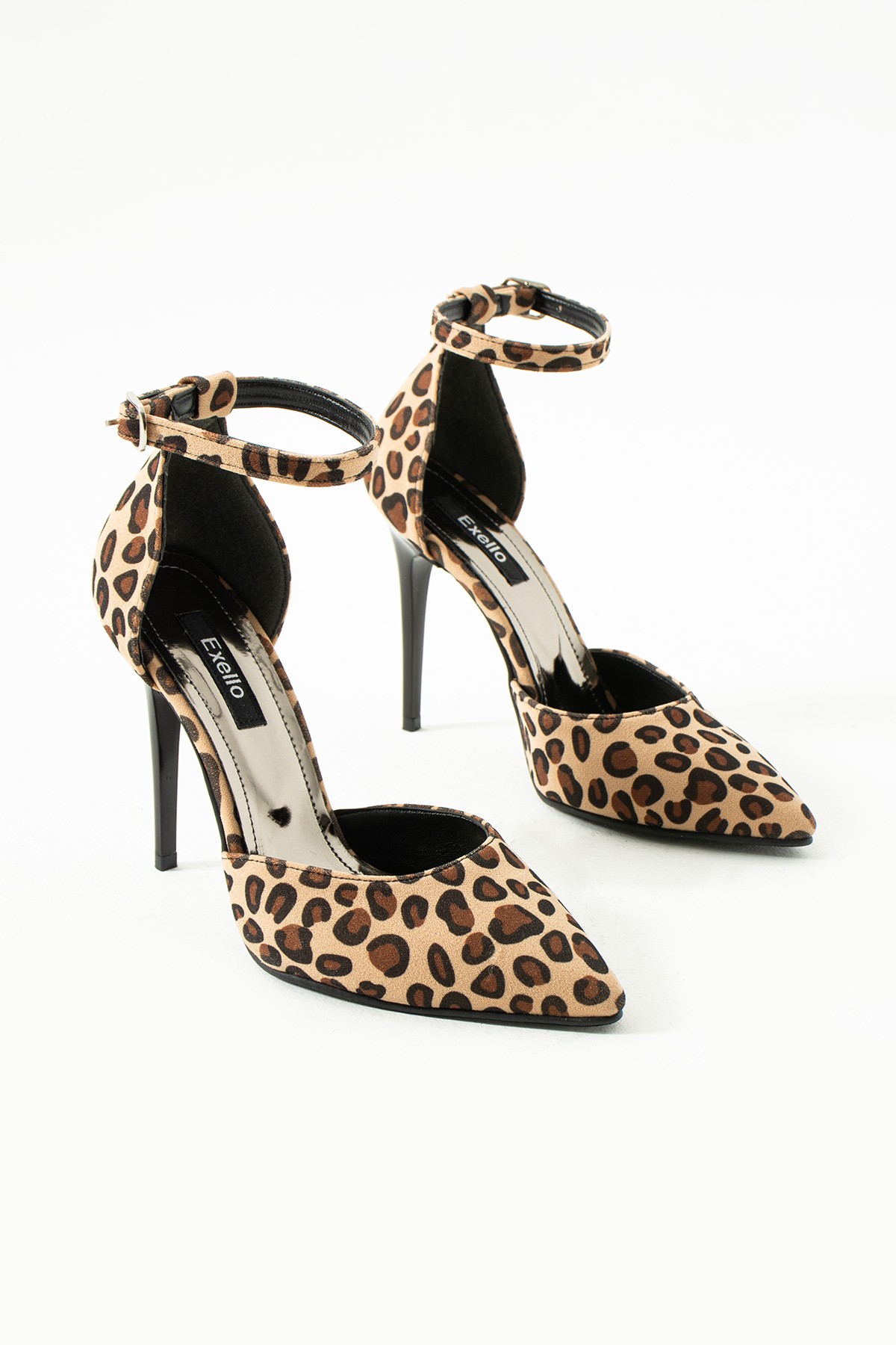 Steph Yüksek İnce Topuklu Stiletto - Leopar