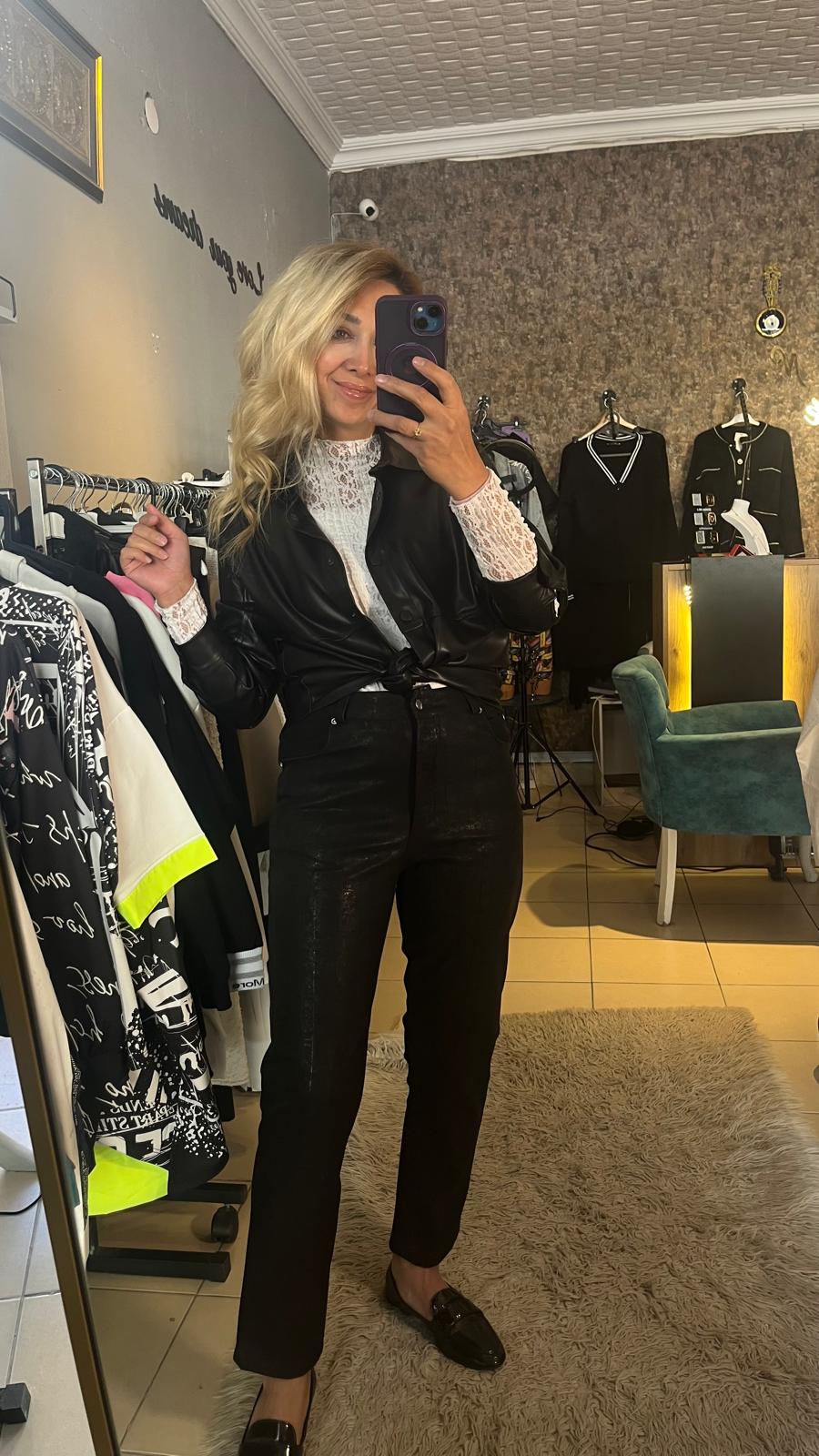Siyah Premium Kumaş Pantolon