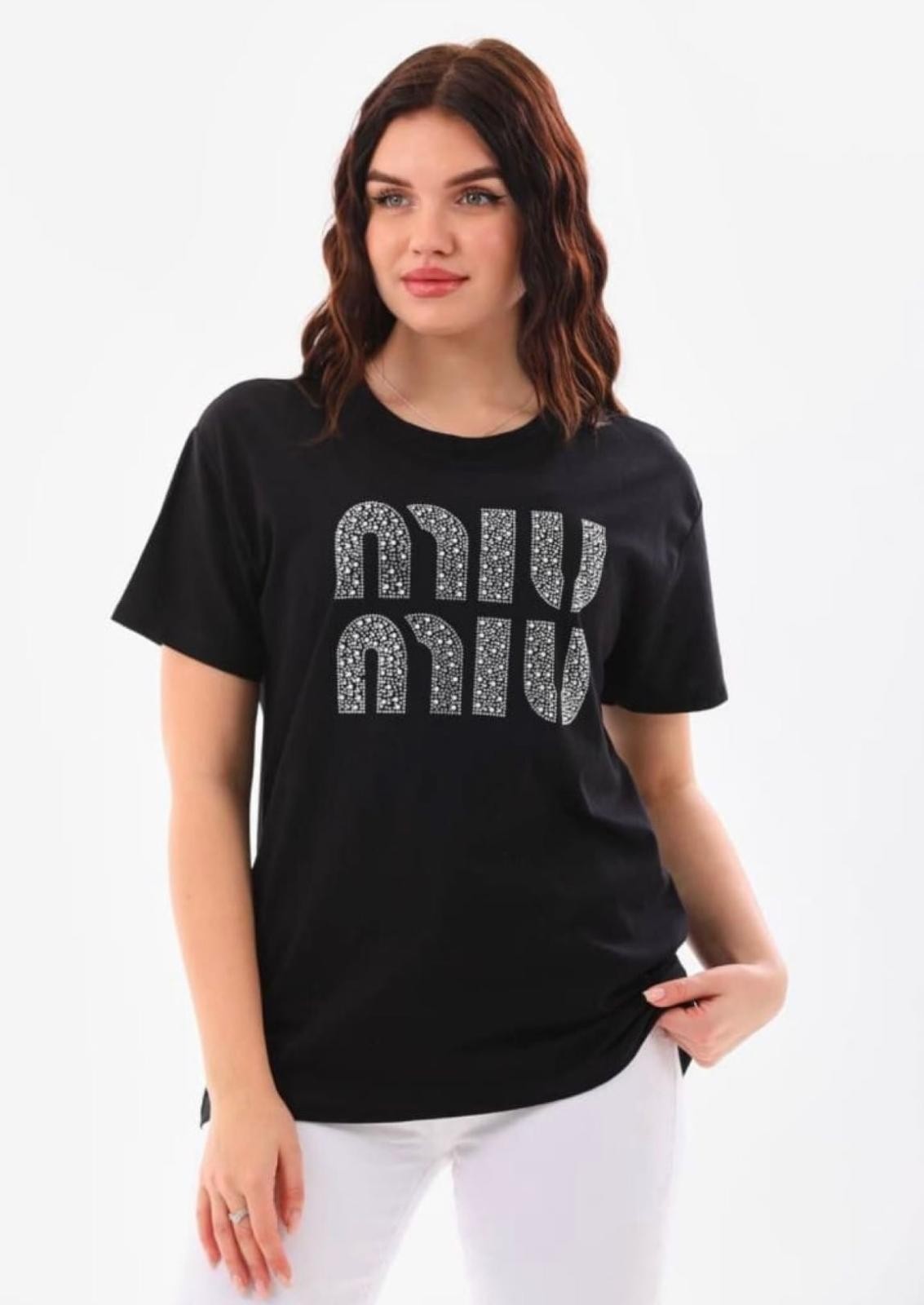 MIU MIU Tshirt Siyah