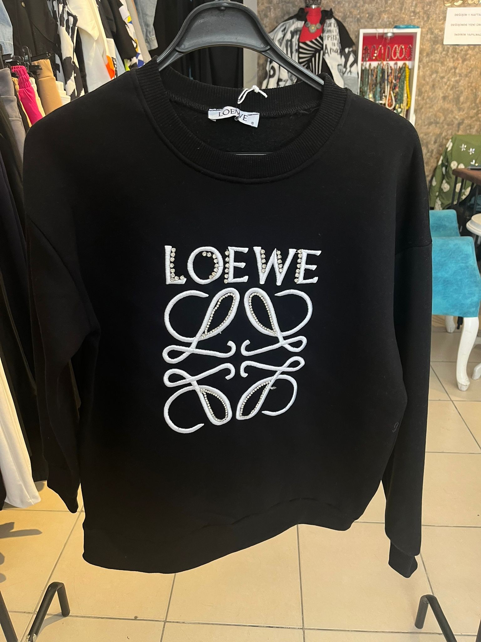 LOEWE Sweat Siyah