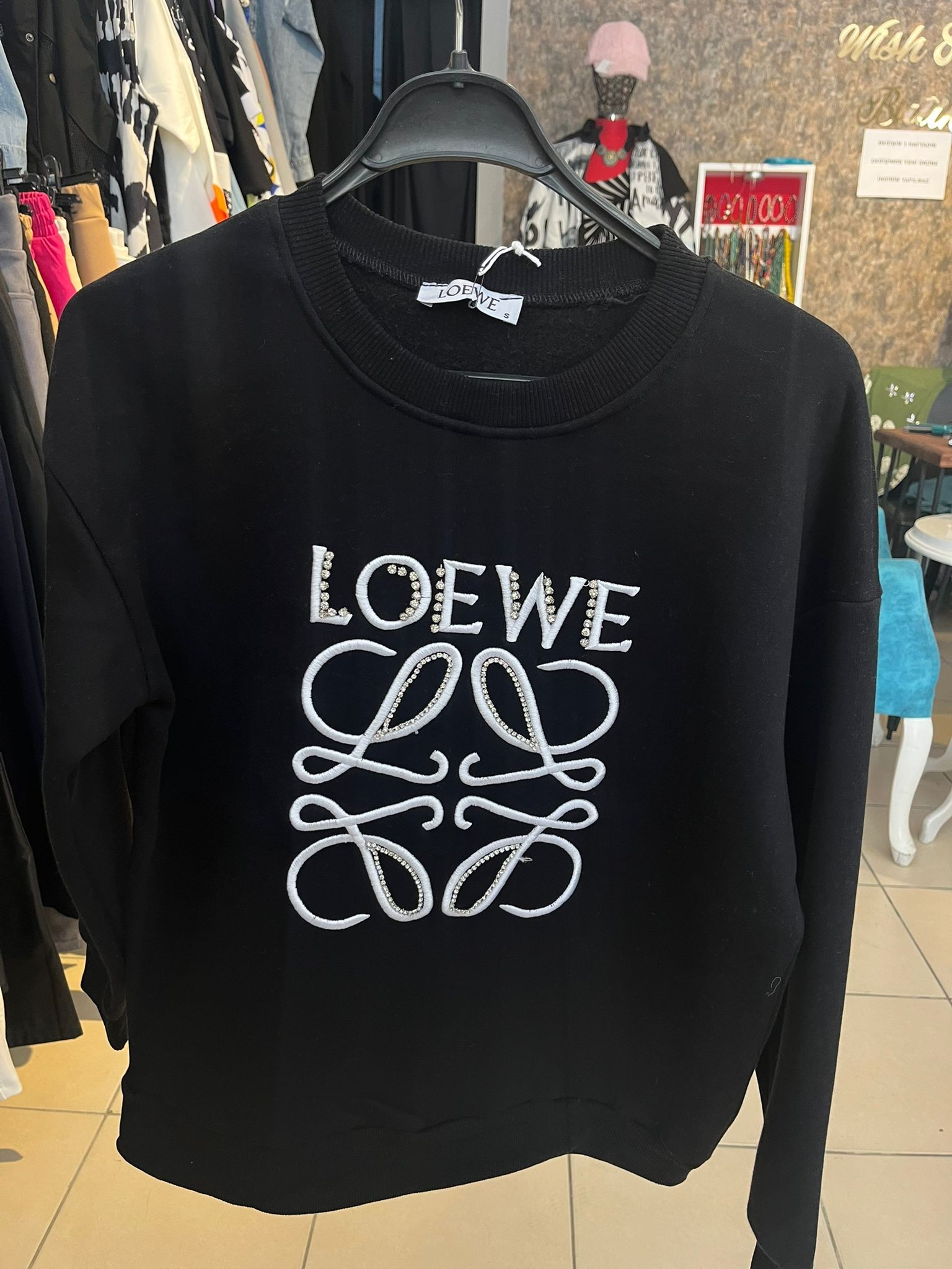 LOEWE Sweat Siyah