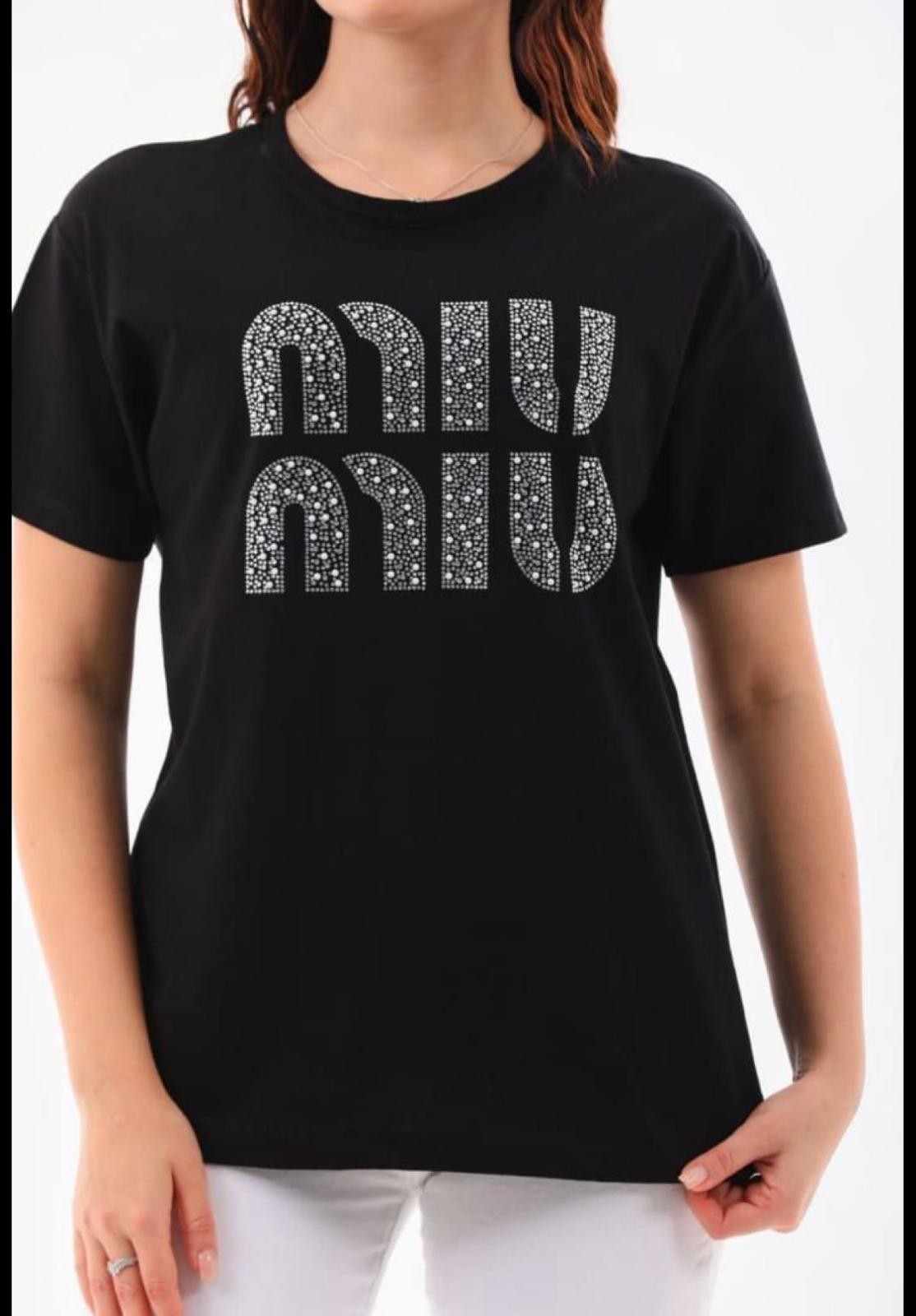 MIU MIU Tshirt Siyah