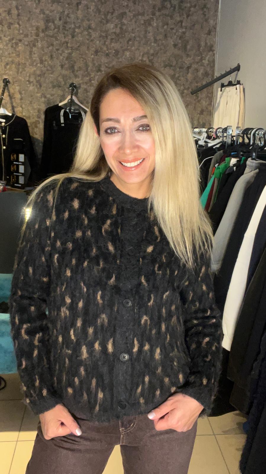 Leopar Yumoş Hırka