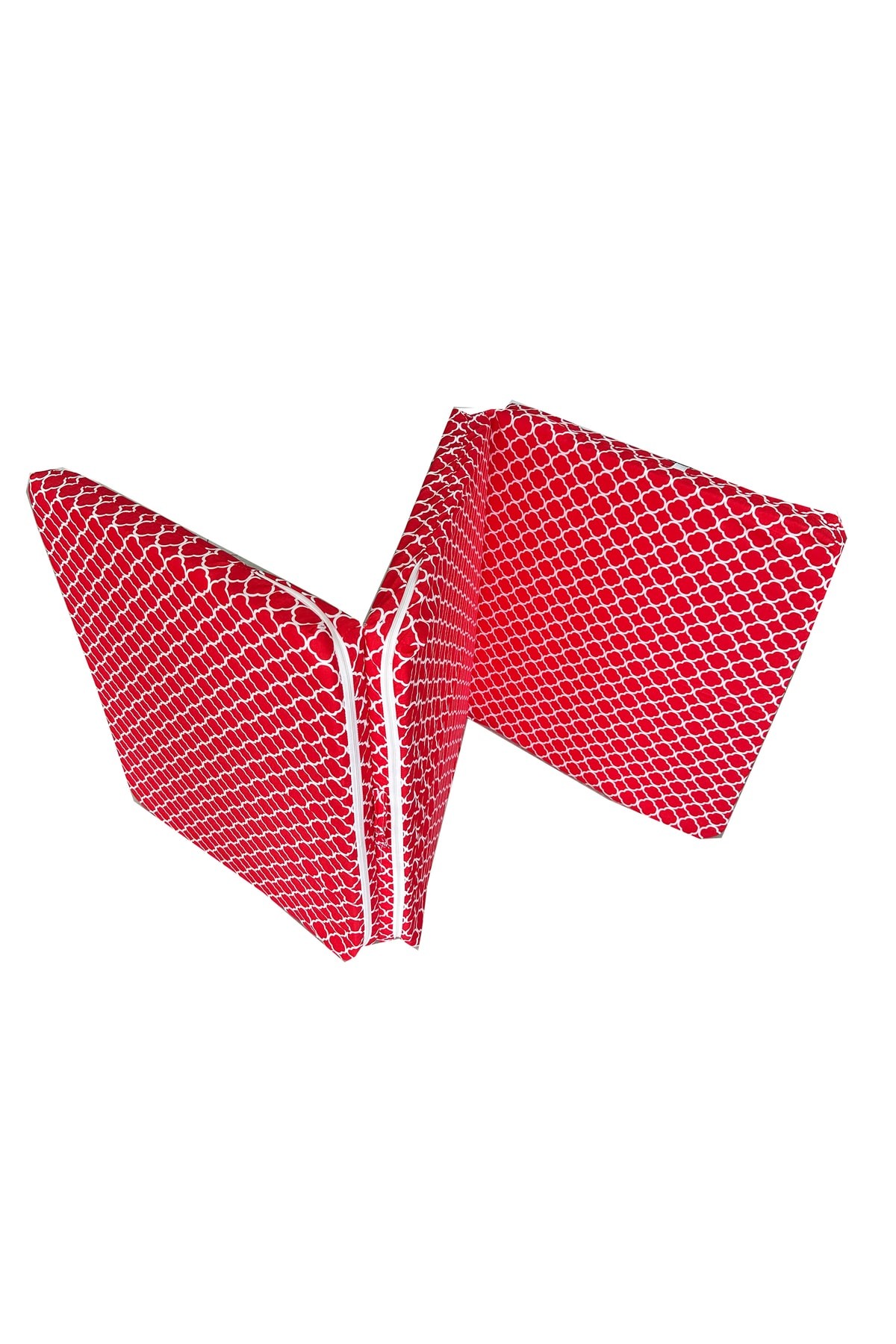 Katlanır Sünger Yatak Minder Yatak Fermuarlı (70x180x6cm)-KIRMIZI ÇATI Vip Home Concept