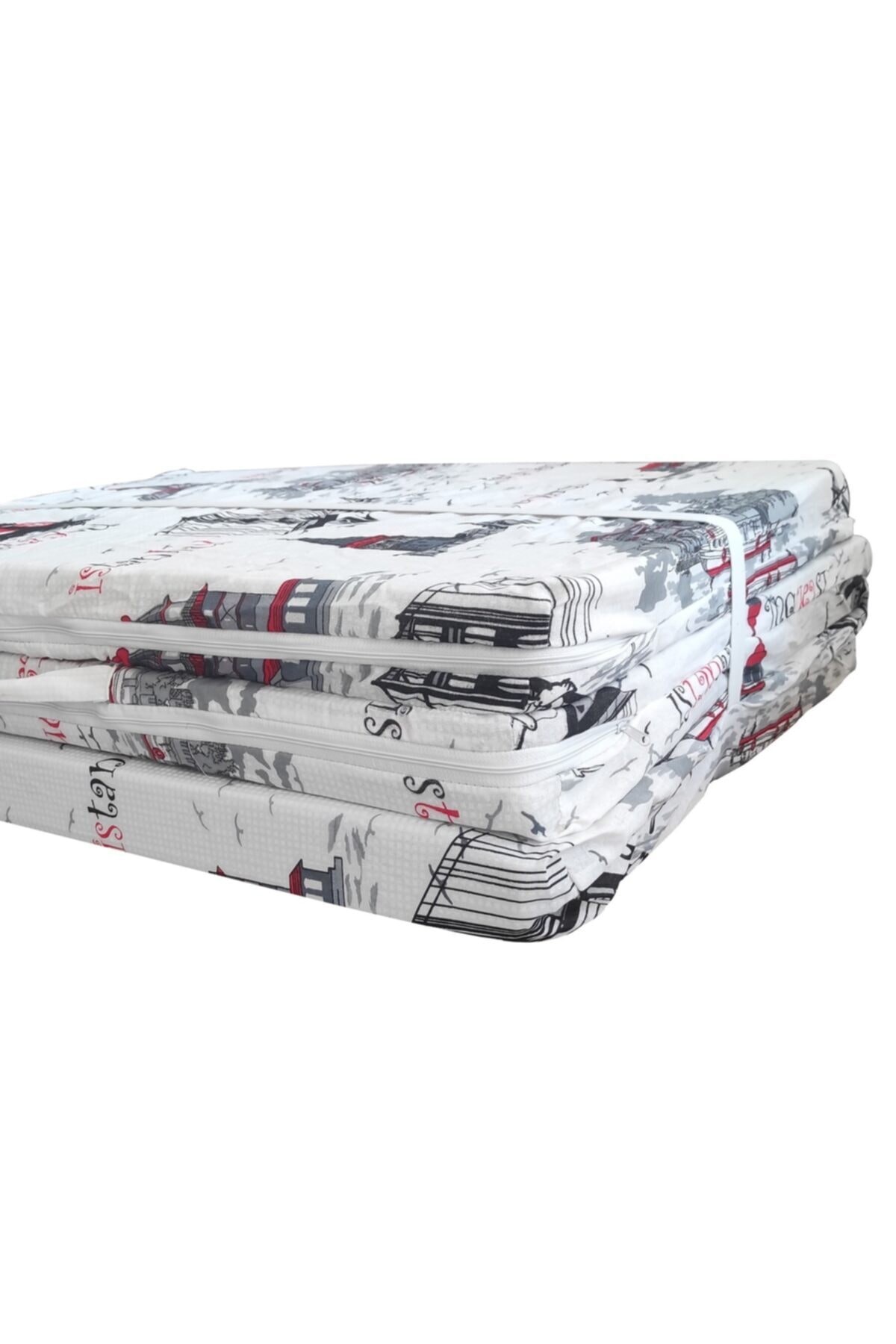 Tek Kişilik Katlanır Yer Yatağı Sünger Yatak Istanbul 80x180 Cm-6 Cm Vip Home Concept