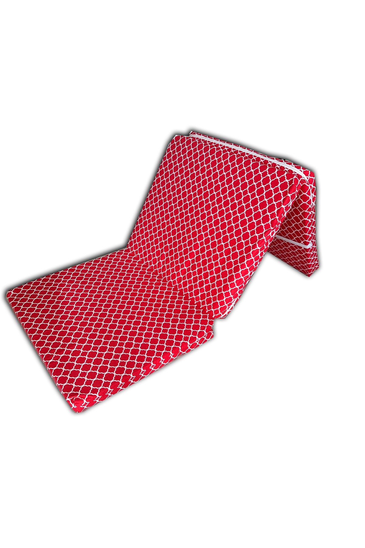 Katlanır Sünger Yatak Minder Yatak Fermuarlı (70x180x6cm)-KIRMIZI ÇATI Vip Home Concept