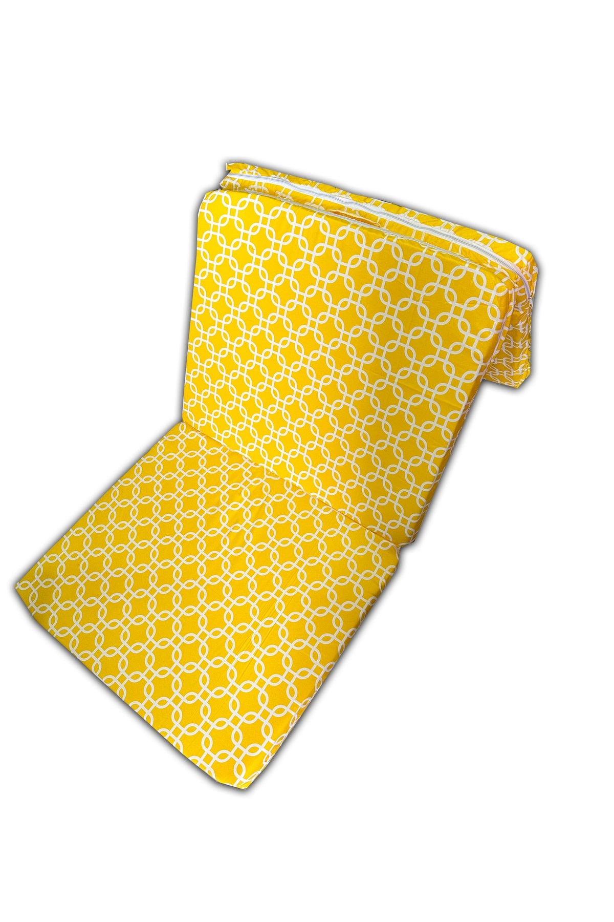 Katlanır Süngerli Minder(70x180x6cm)SARI ZİNCİR Minder Fermuarlı Vip Home Concept