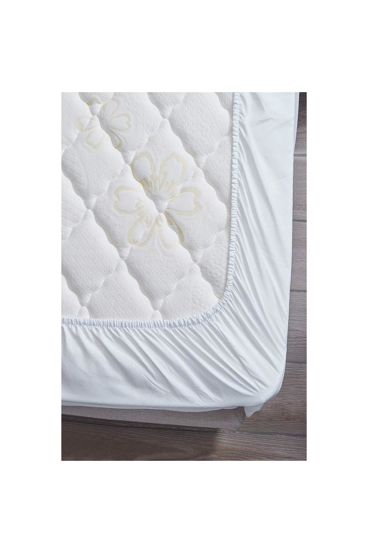Lastikli Çarşaf Takımı %100 Pamuk Akfil Kumaş Tek Kişilik 100 Cm X 200 Cm Vip Home Concept