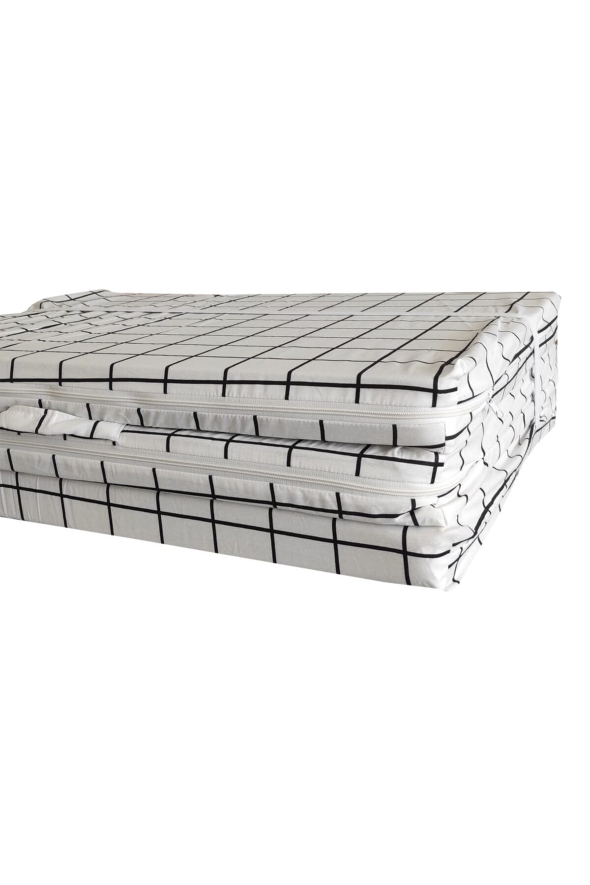 Katlanır Yer Yatağı Sünger Yatak Beyaz Pano 80x180 Cm-6 Cm Tek Kişilik Vip Home Concept
