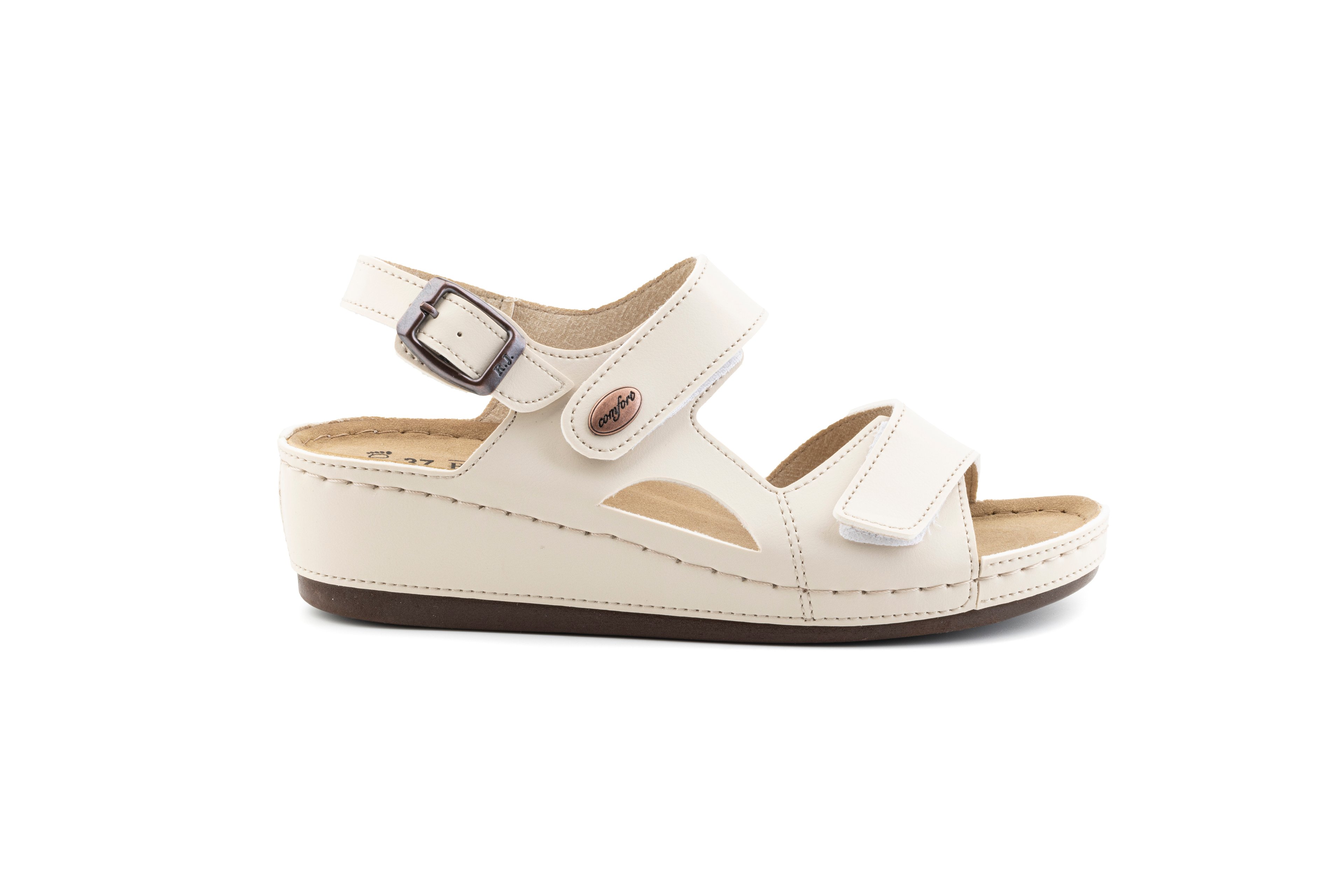ComfortOrtho Rahat 1818 – Ortopedik Vegan Deri Kadın Sandalet